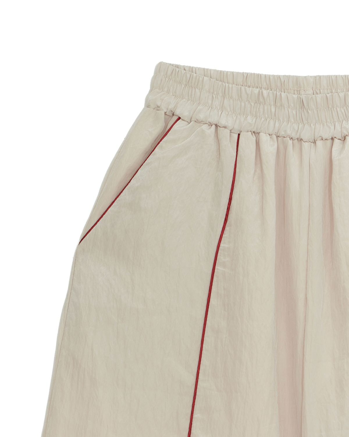 노 엑스트라 터치(NO EXTRA TOUCH) Summer Piping Pants (Latte, Wine) / 25SMPT005WI