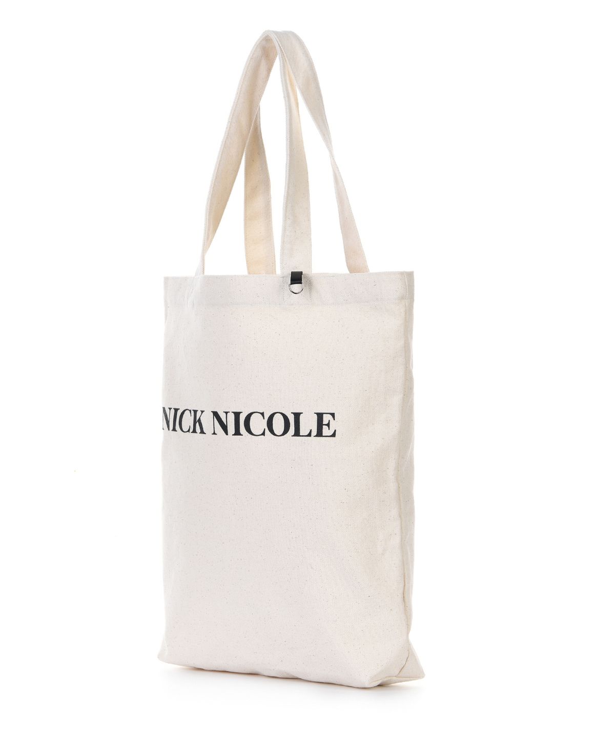 닉앤니콜(NICK&NICOLE) NICOLE RING CANVAS ECOBAG_OATMEAL