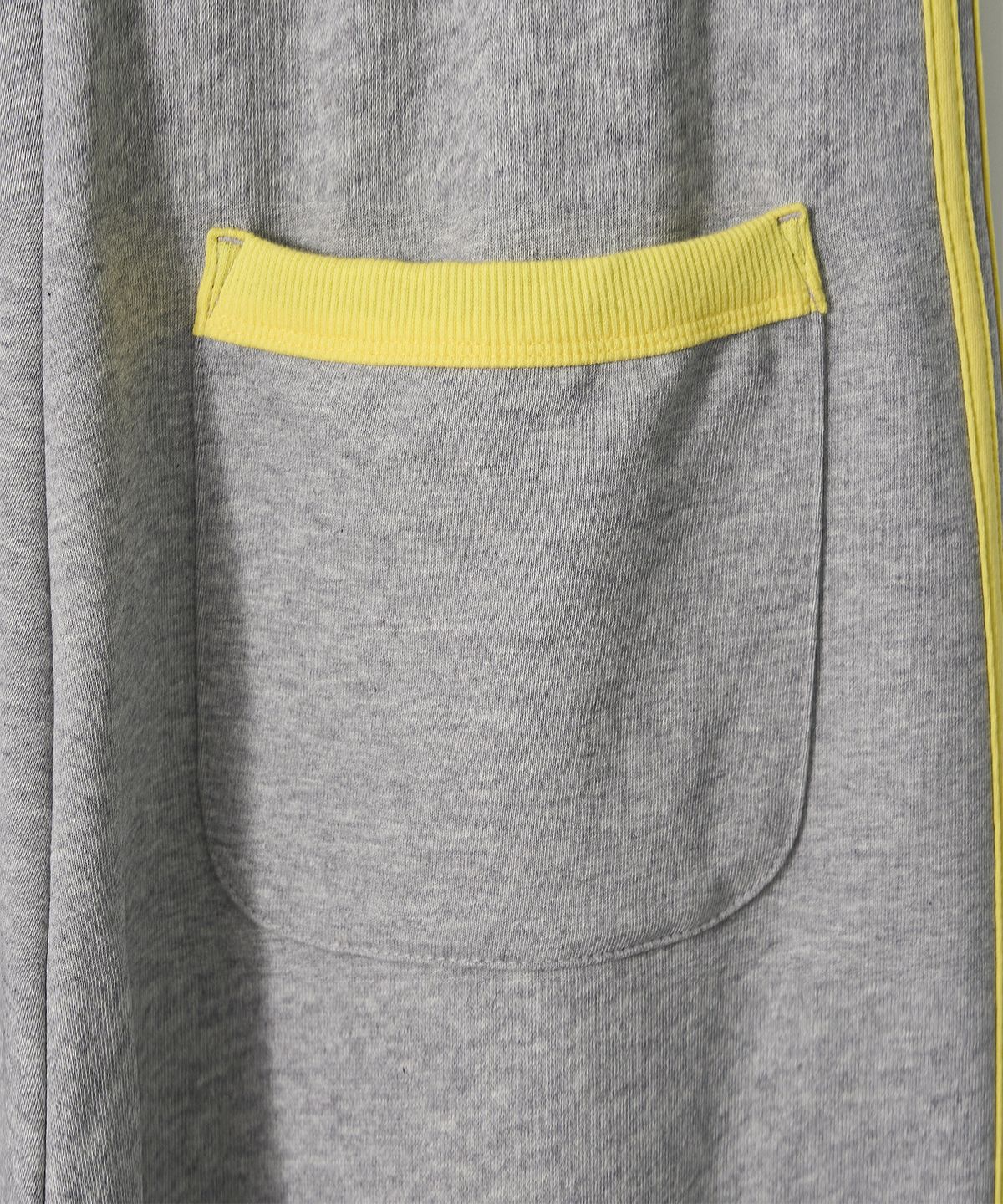 가먼츠팹(GARMENTS FAB) Binding Layered Sweatpants (MELANGE GRAY)