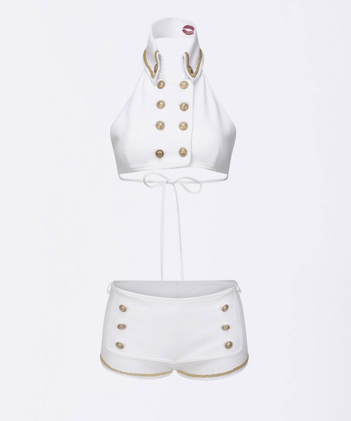 스컬프터(SCULPTOR) Navy Bikini White
