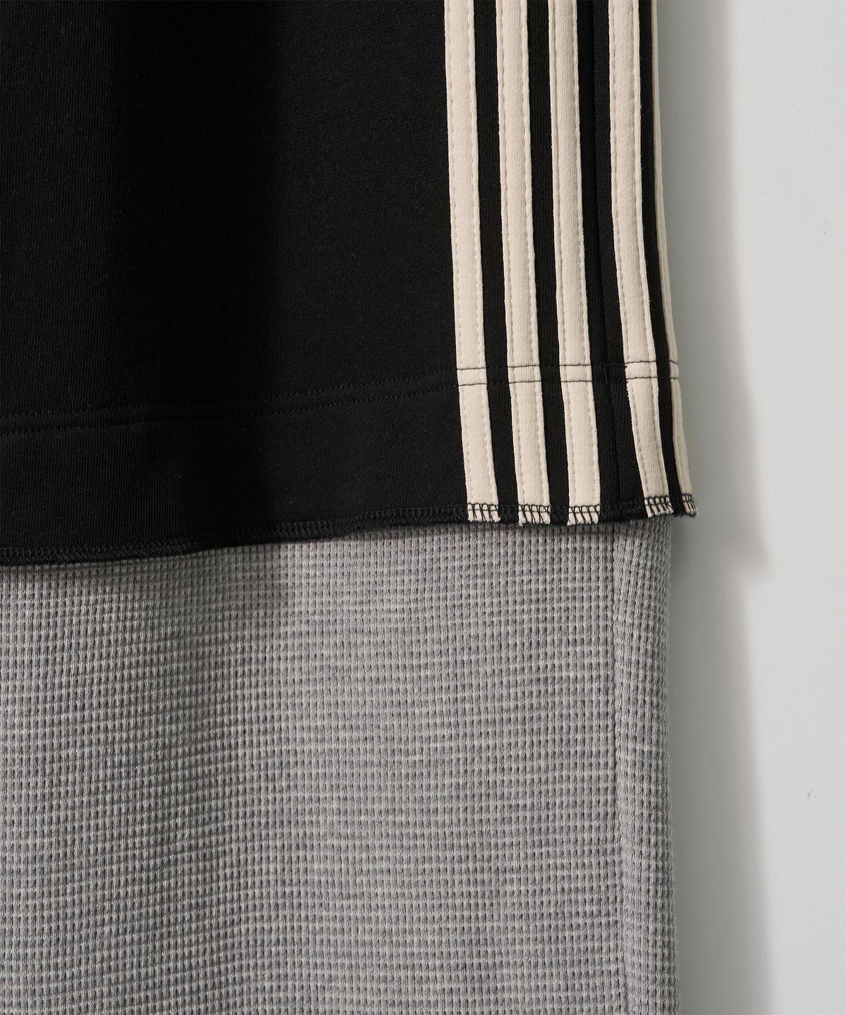 가먼츠팹(GARMENTS FAB) Binding Layered Sweatpants (BLACK)