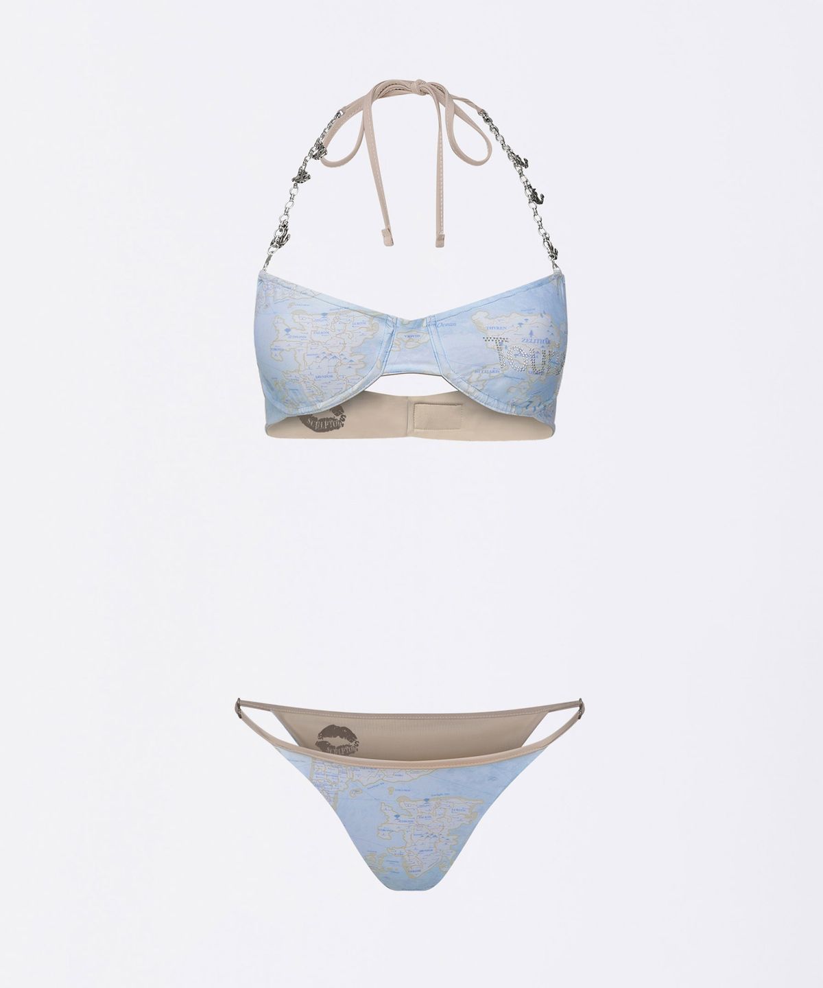 스컬프터(SCULPTOR) Marine Bikini Blue Map