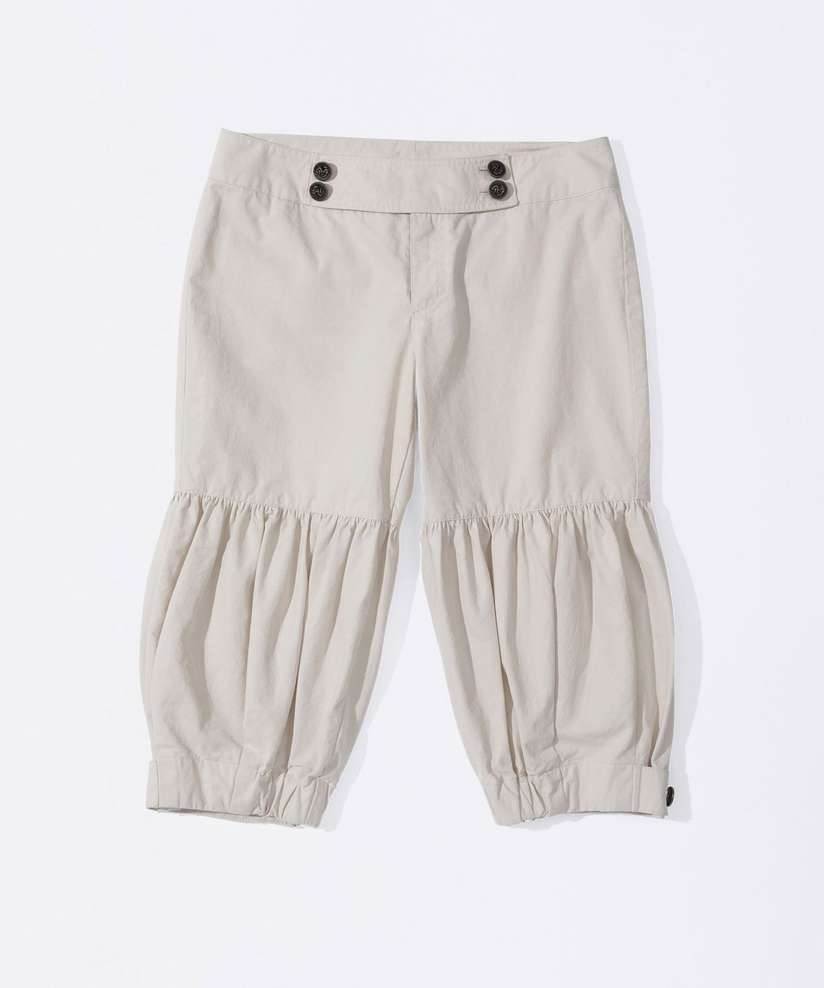 스컬프터(SCULPTOR) Balloon Capri Pants Raw
