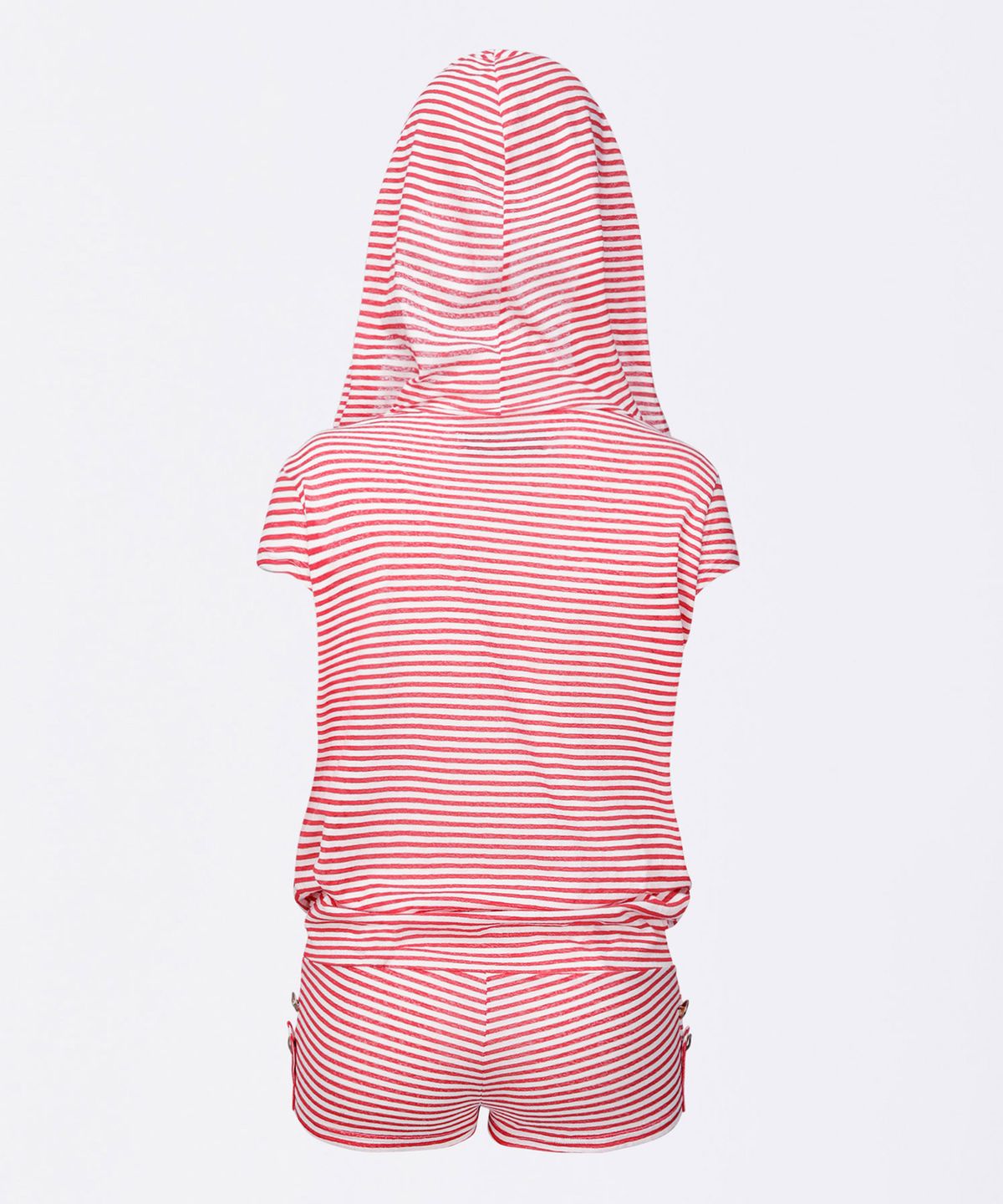 스컬프터(SCULPTOR) Marine Draped Romper Red