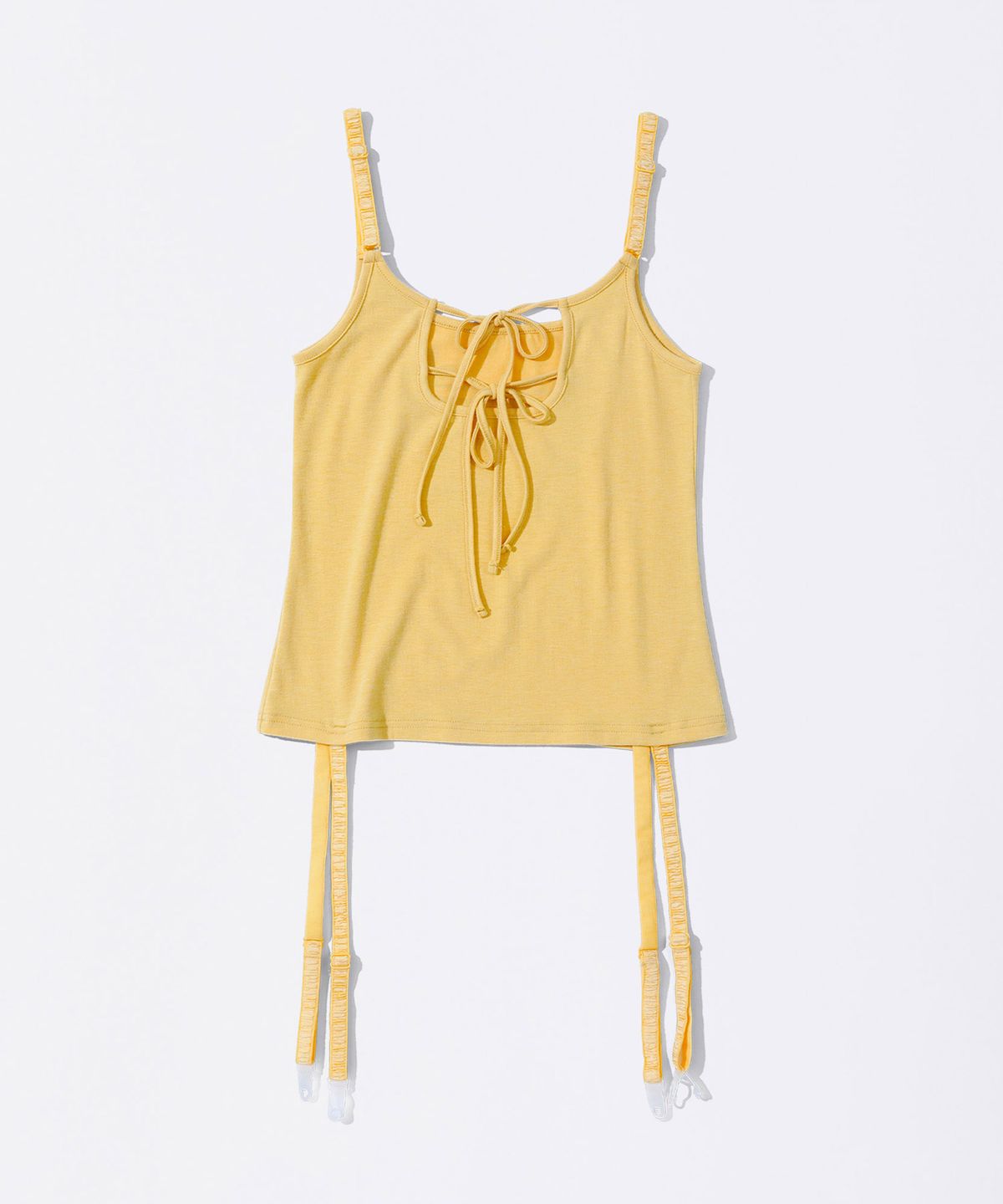 스컬프터(SCULPTOR) Garter Reversible Top Yellow