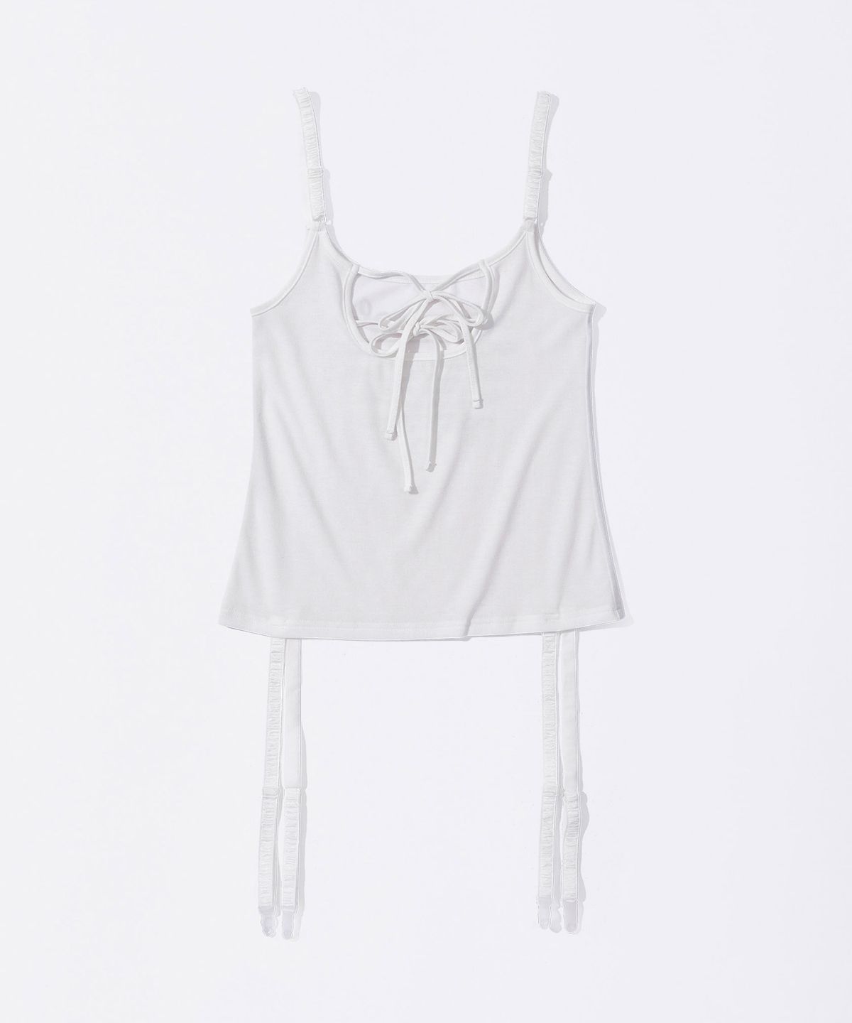스컬프터(SCULPTOR) Garter Reversible Top White