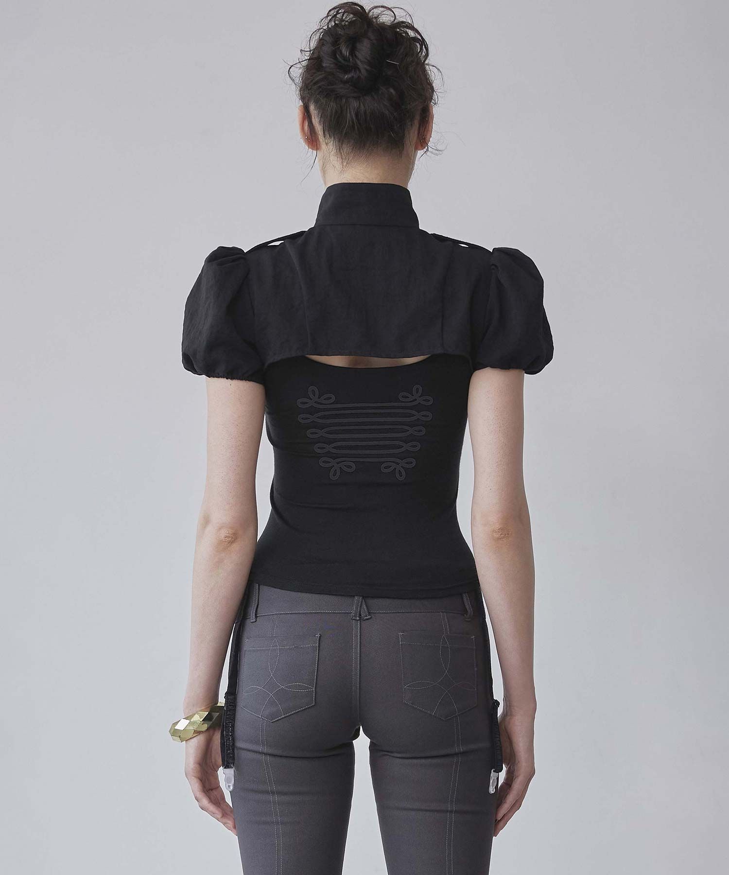無料配送 ◆ Sculptor ◆ Marine Crop Shirt SCULPTOR® online store