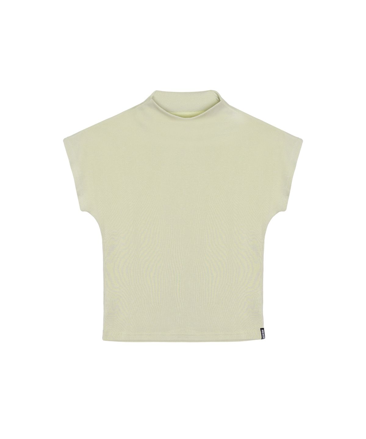 닉앤니콜(NICK&NICOLE) HALF NECK SLIM TOP_KHAKI BEIGE