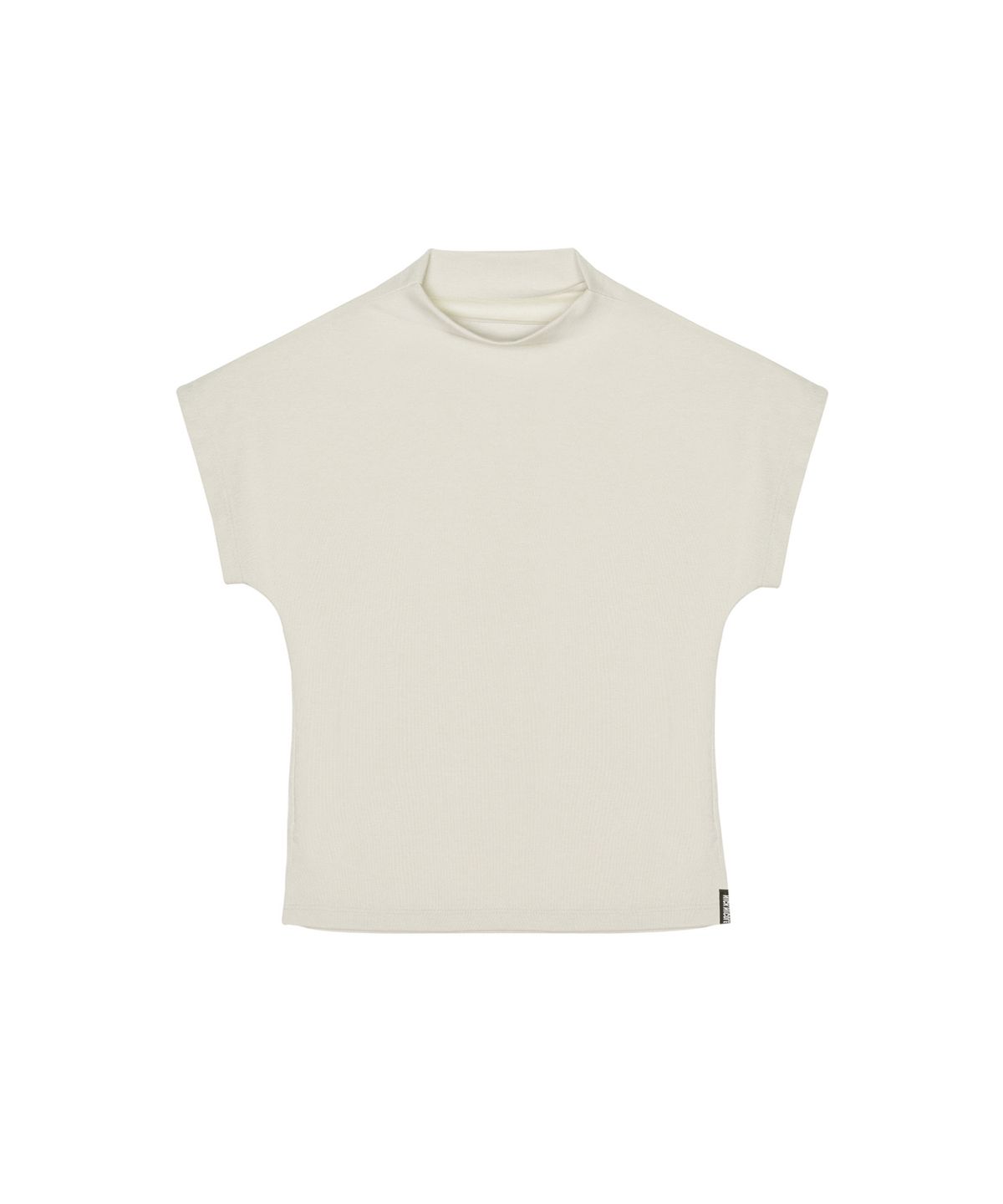 닉앤니콜(NICK&NICOLE) HALF NECK SLIM TOP_BEIGE