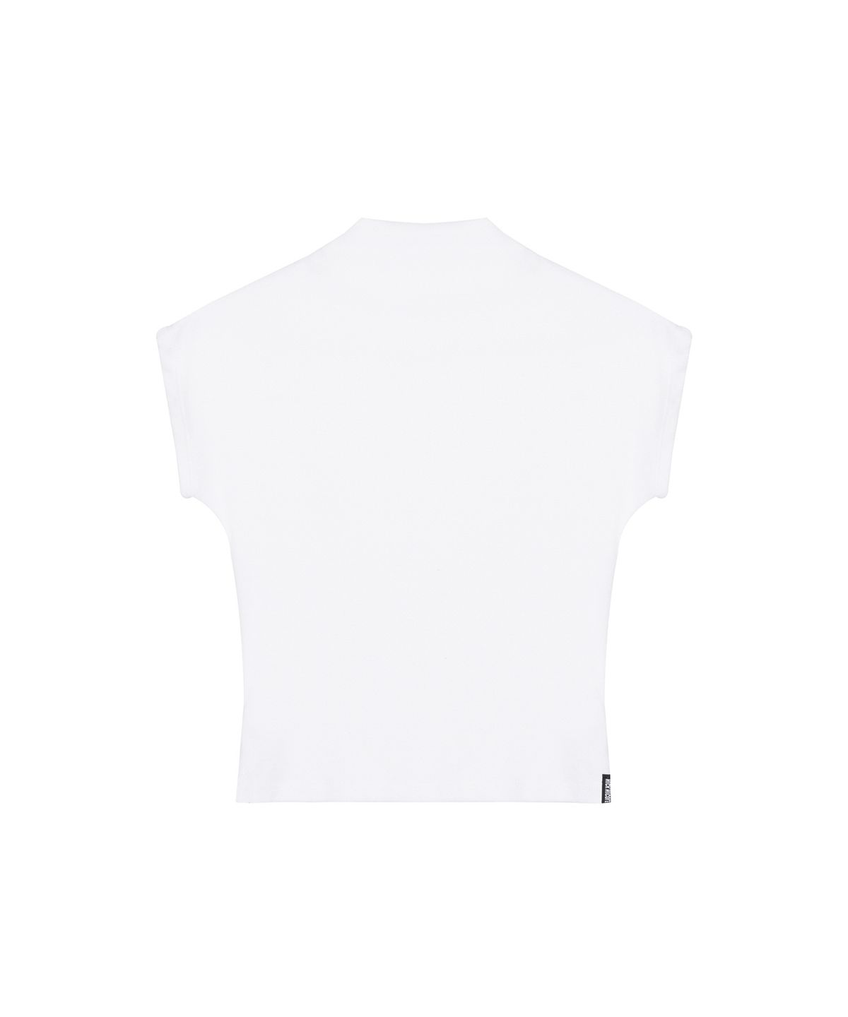 닉앤니콜(NICK&NICOLE) HALF NECK SLIM TOP_IVORY