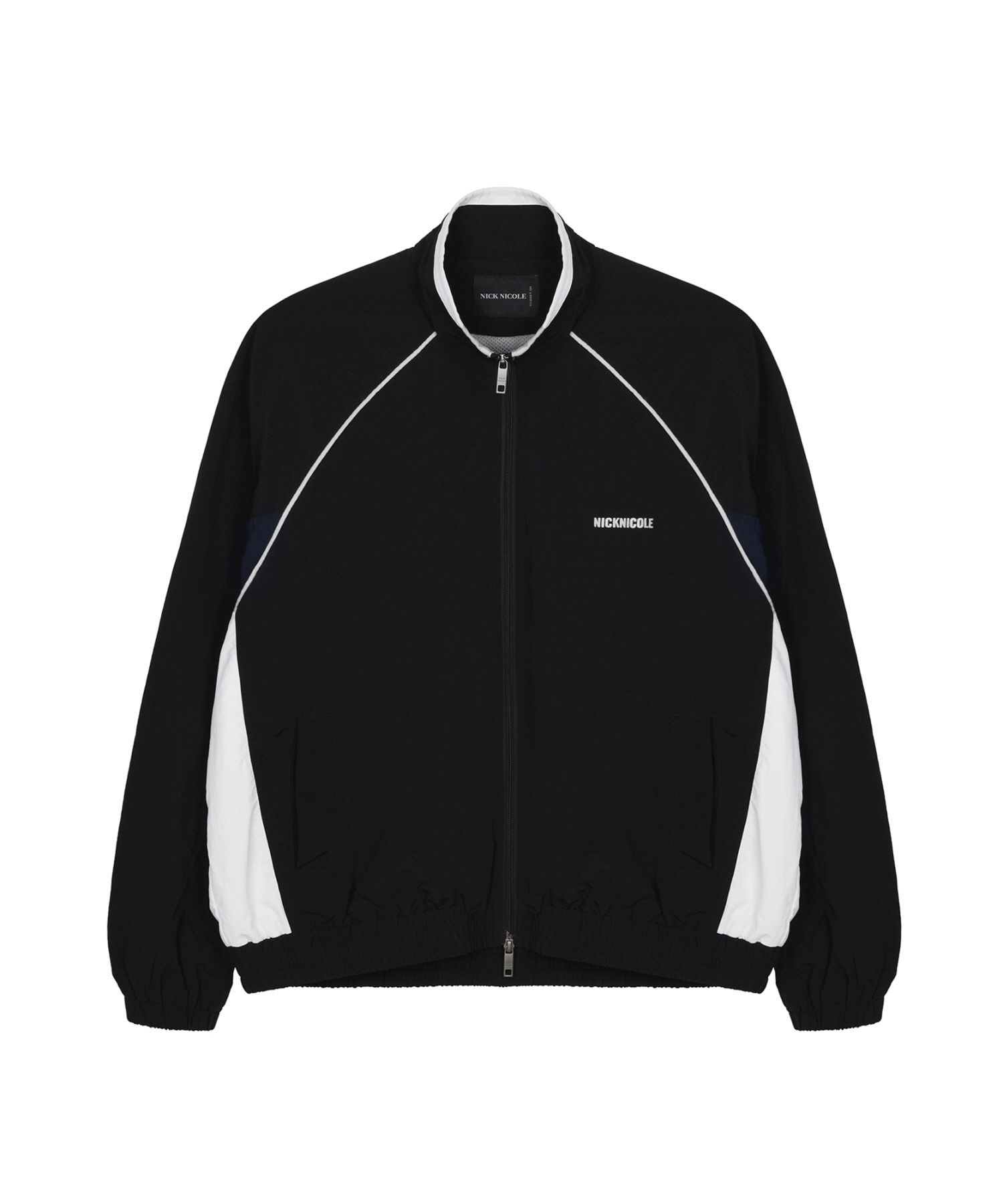【NICK&NICOLE】 PIPING TRACKSUIT JACKET /追跡付 MUSINSA | NICK&NICOLE PIPING TRACKSUIT JACKET_BLACK
