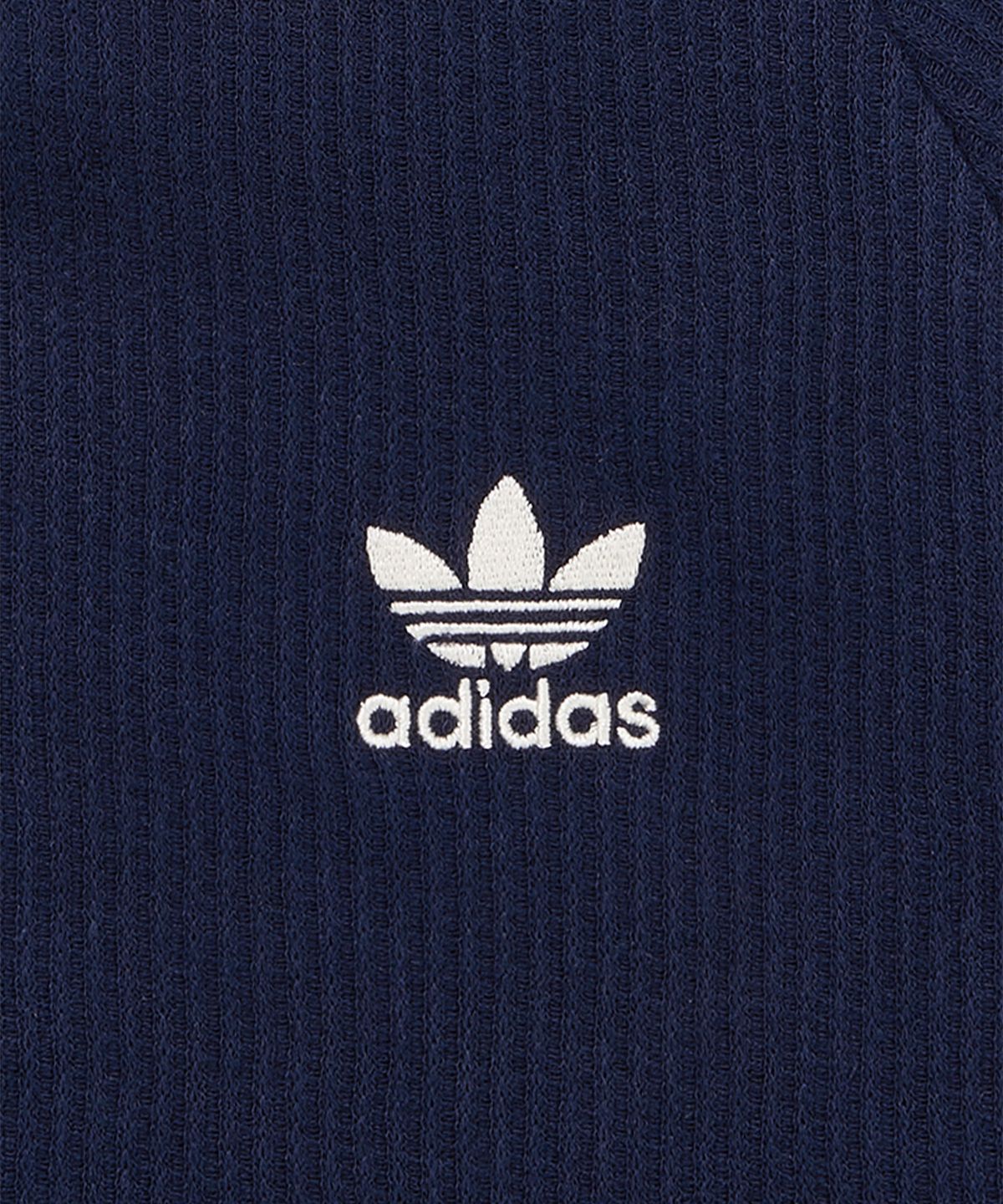 아디다스(ADIDAS) 와플 반팔 폴로 셔츠 - 네이비 / KB5461