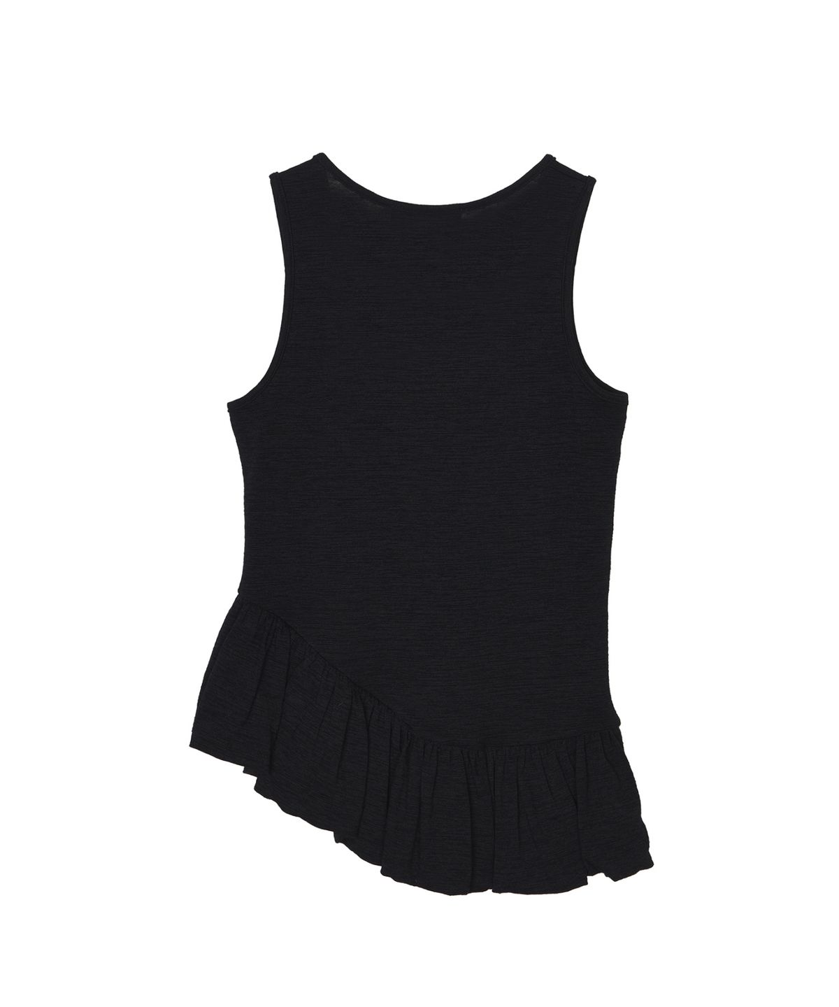 닉앤니콜(NICK&NICOLE) BALLOON LABEL SLEEVELESS_BLACK