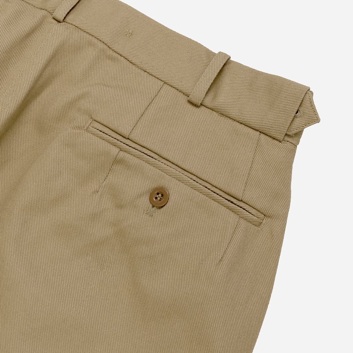 와이엠씨엘케이와이(YMCL KY) German Type Navy Tropical Short Pants - Khaki