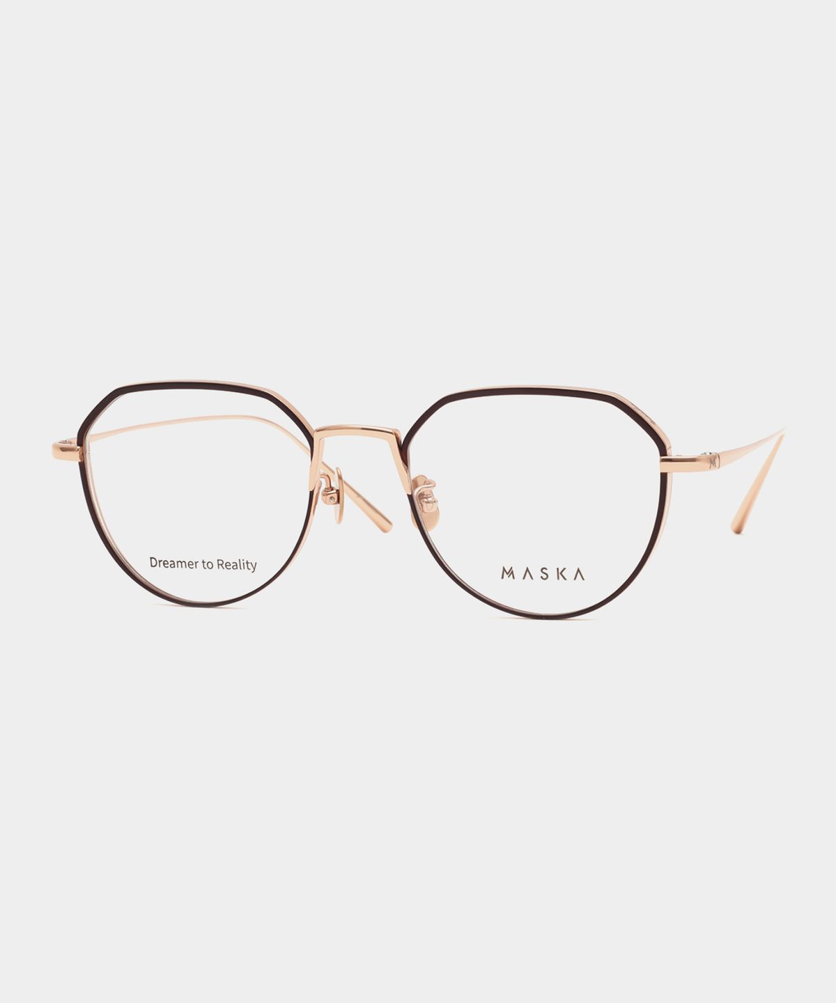마스카(MASKA) BURT 53 C-3SMBr 버트 53 로즈골드 브라운
