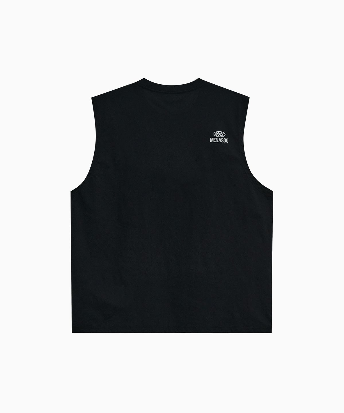 미나수(MENASOO) VENODE Small Track Logo Active Sleeve_Black