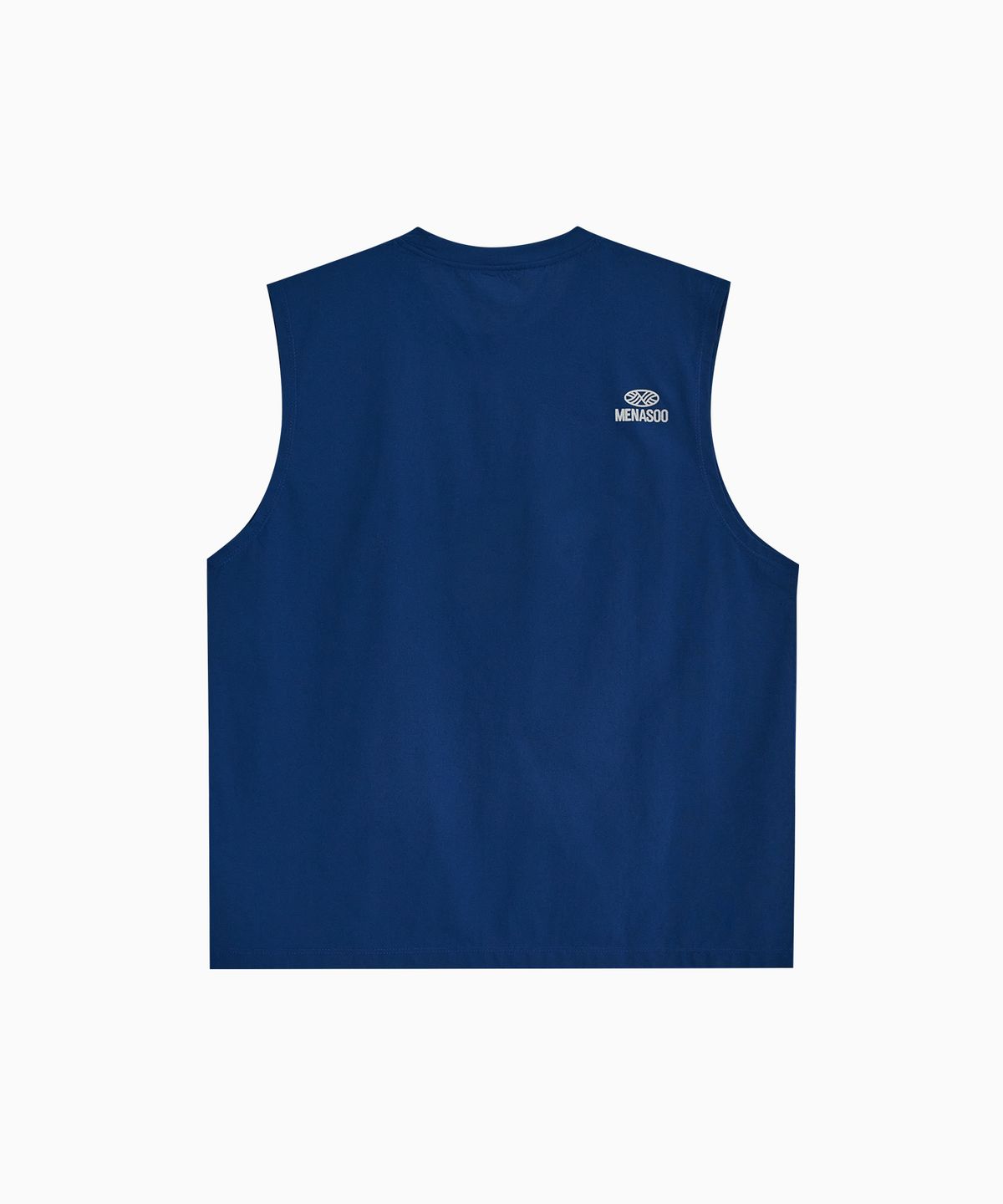 미나수(MENASOO) VENODE Small Track Logo Active Sleeve_Blue