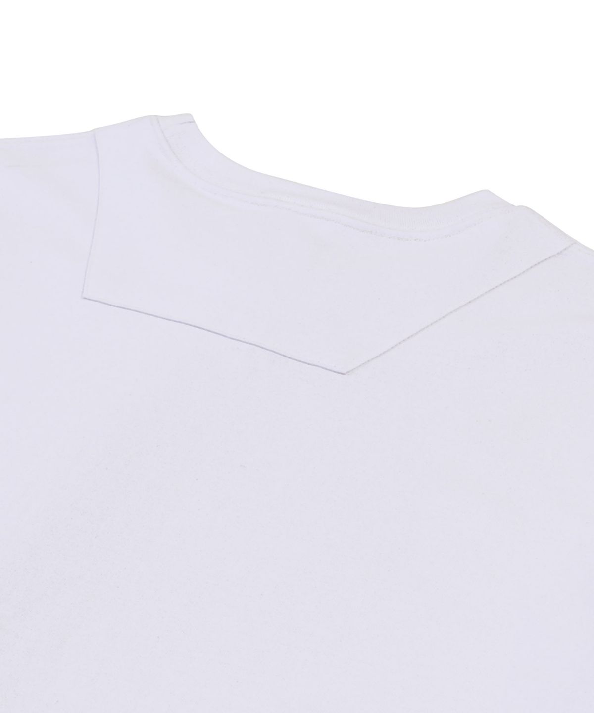 에이던엠(ADERNM) BACK CUT-LINE OVERSIZED PIGMENT T-SHIRTS (WHITE)