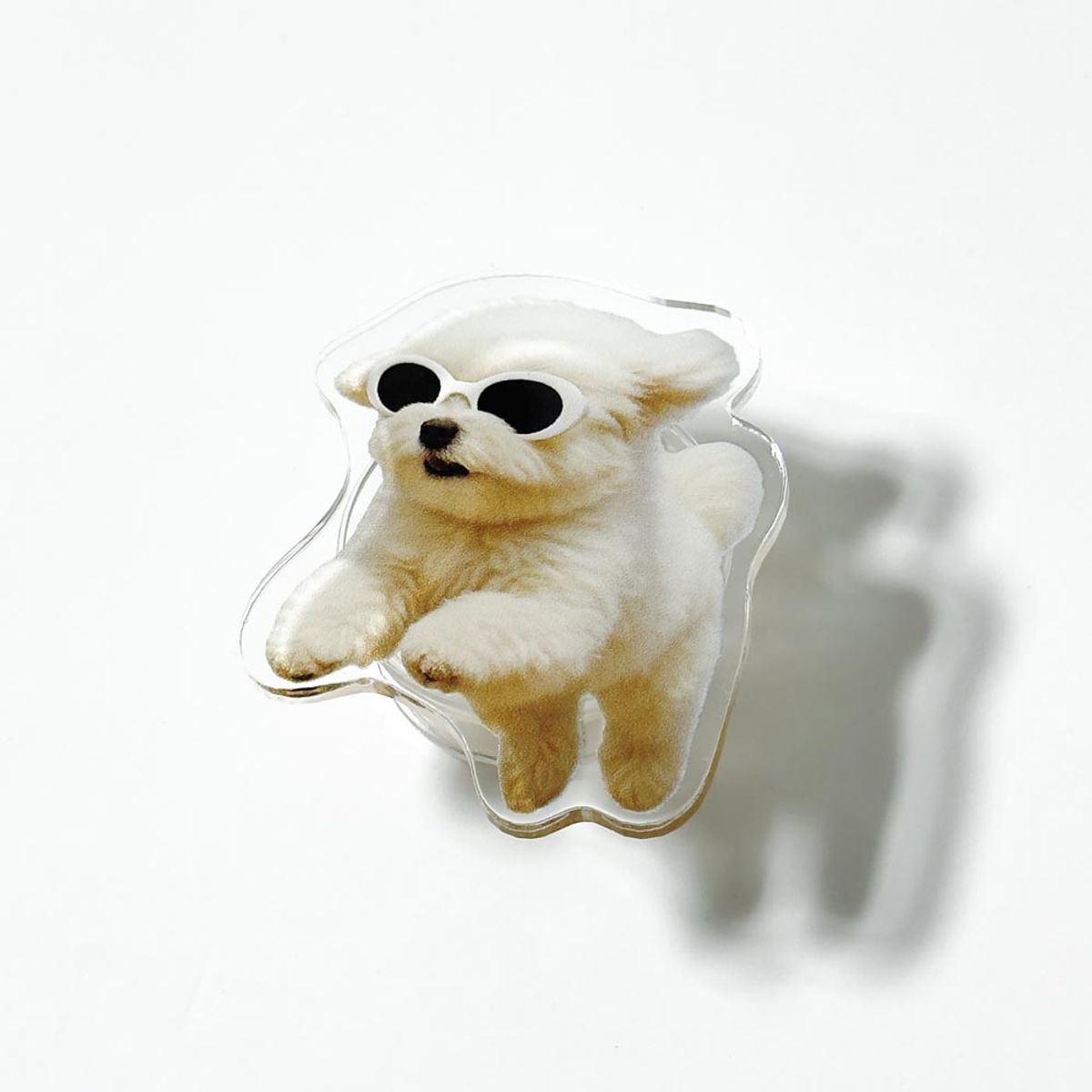 에이쓰리비쓰리(A3B3) White Pop Puppy 화이트 팝 퍼피 (아크릴톡)