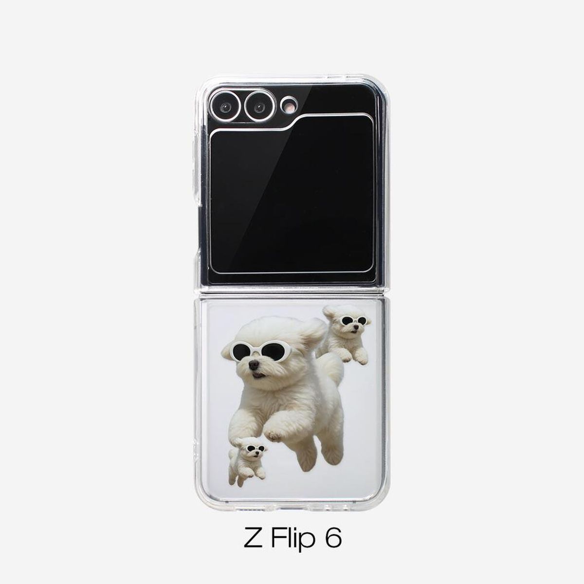 에이쓰리비쓰리(A3B3) White Pop Puppy 화이트 팝 퍼피 (Z 플립 3.4.5.6 젤하드)