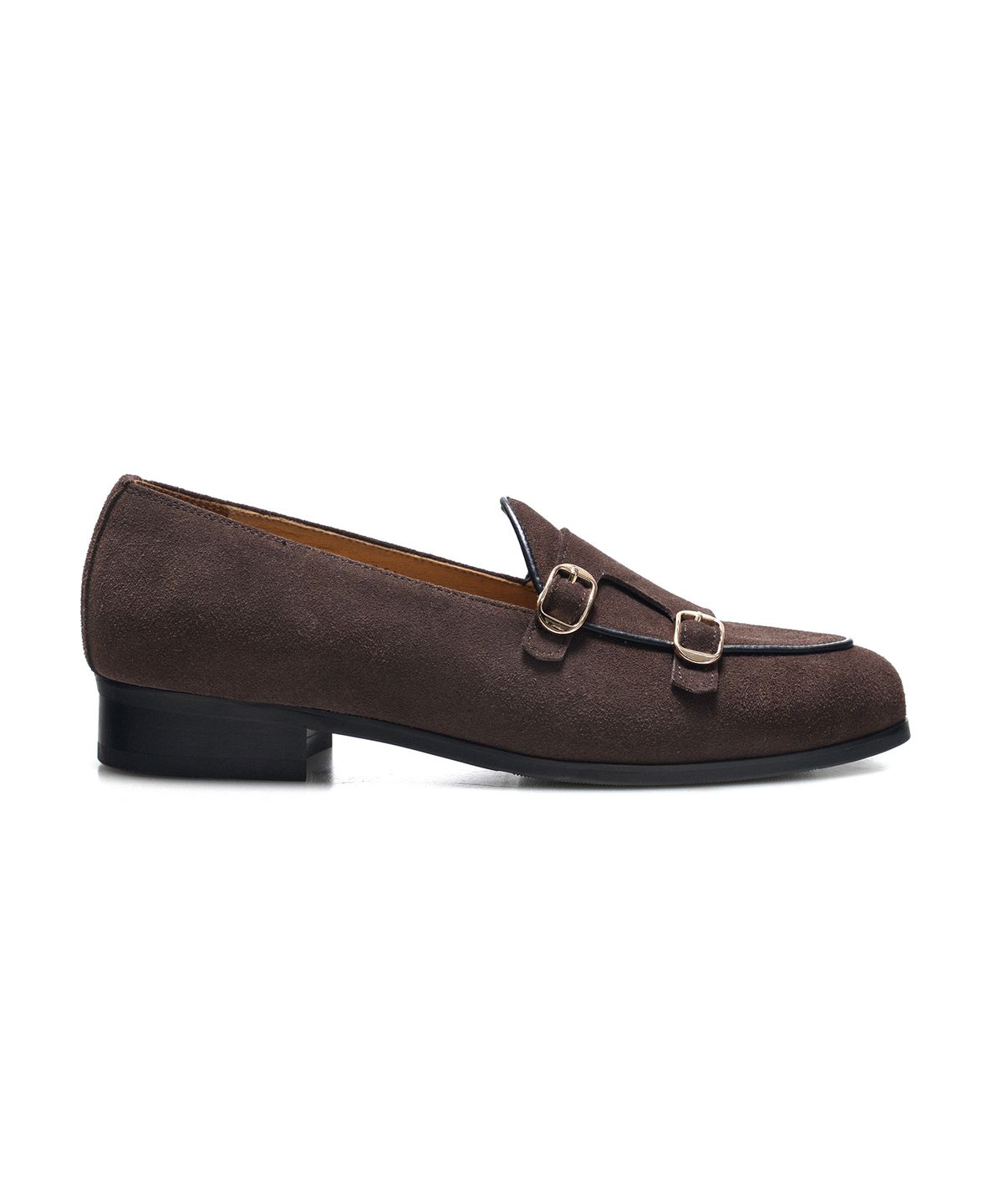 올클래식(ALLCLASSIC) ALC4403 벨지안 몽크 로퍼_d.brown suede