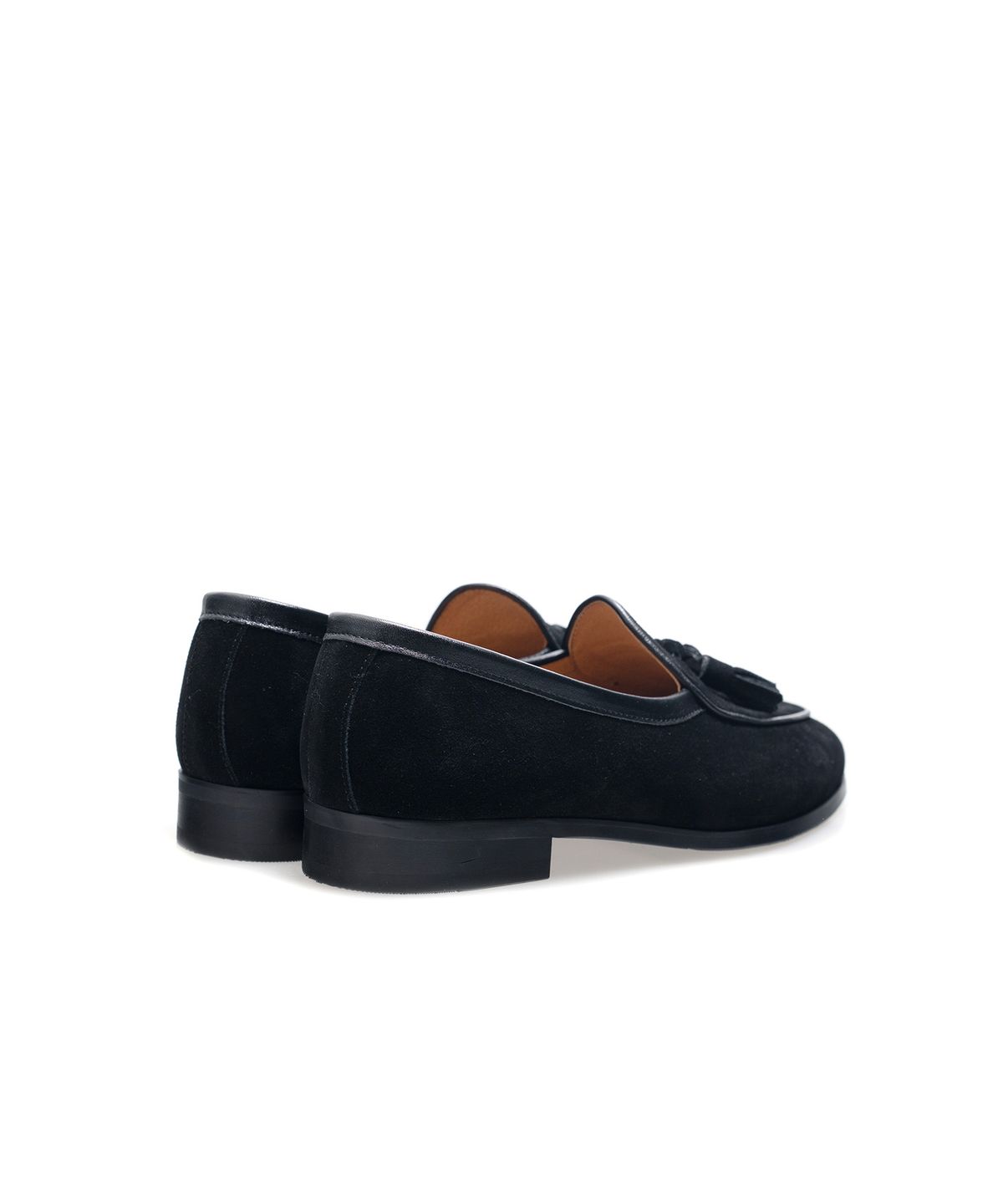 올클래식(ALLCLASSIC) ALC4402 벨지안 테슬 로퍼_black suede