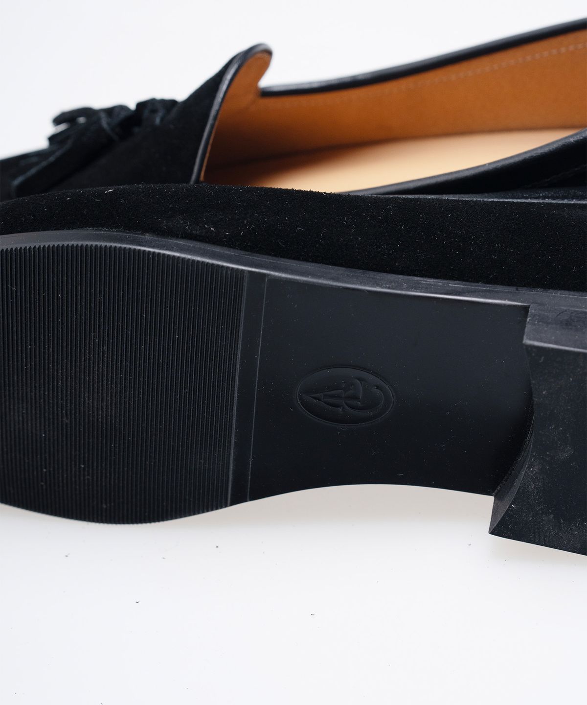 올클래식(ALLCLASSIC) ALC4402 벨지안 테슬 로퍼_black suede