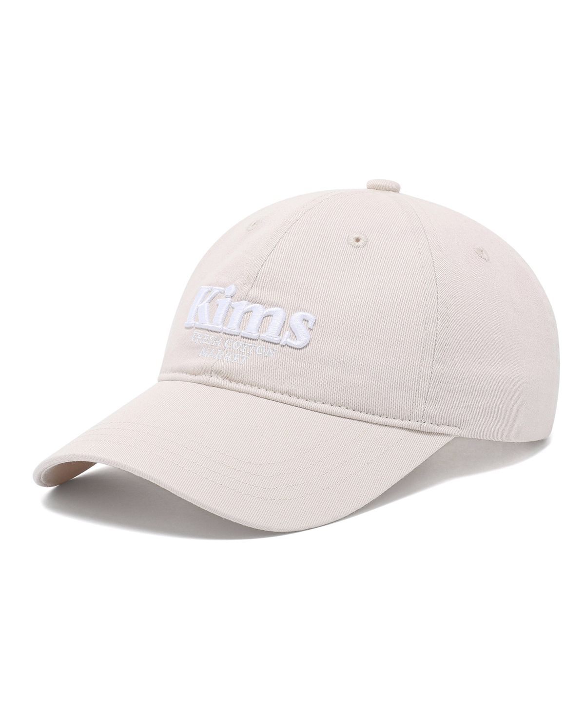 킴스 프레시 코튼 마켓(KIMS FRESH COTTON MARKET) Kims Bam Logo Ball Cap Beige