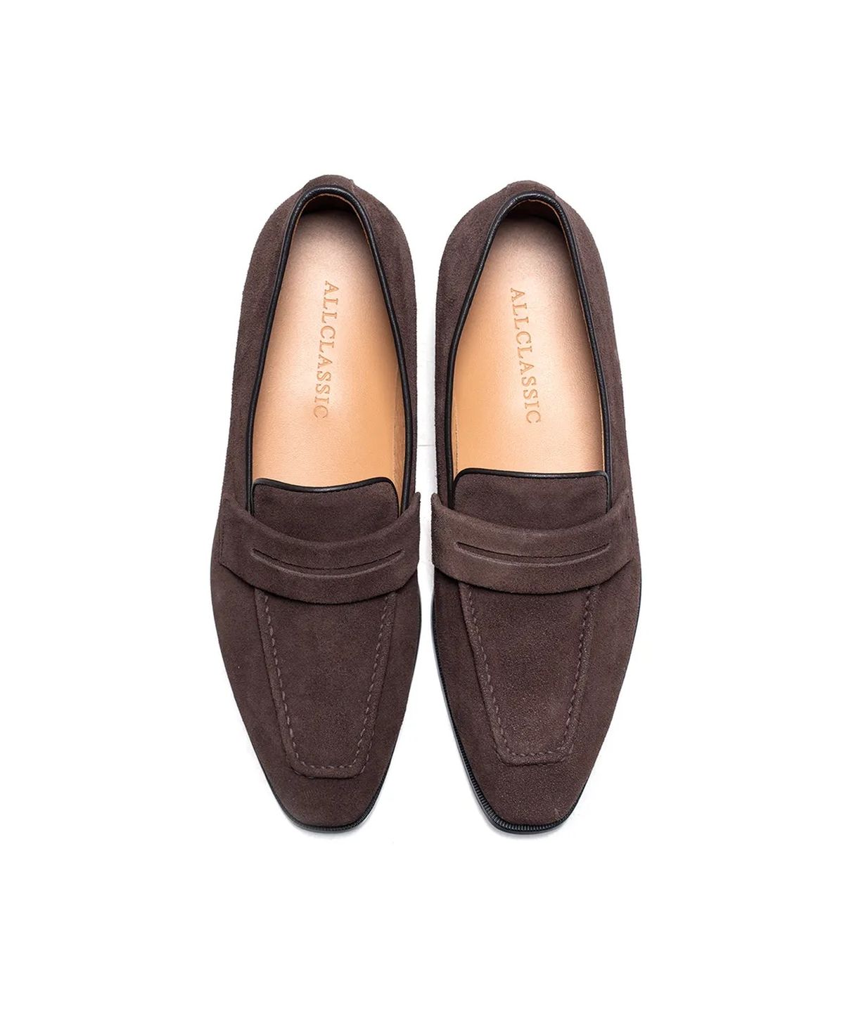 올클래식(ALLCLASSIC) Ardor Loafers #1001 [Dark brown suede]