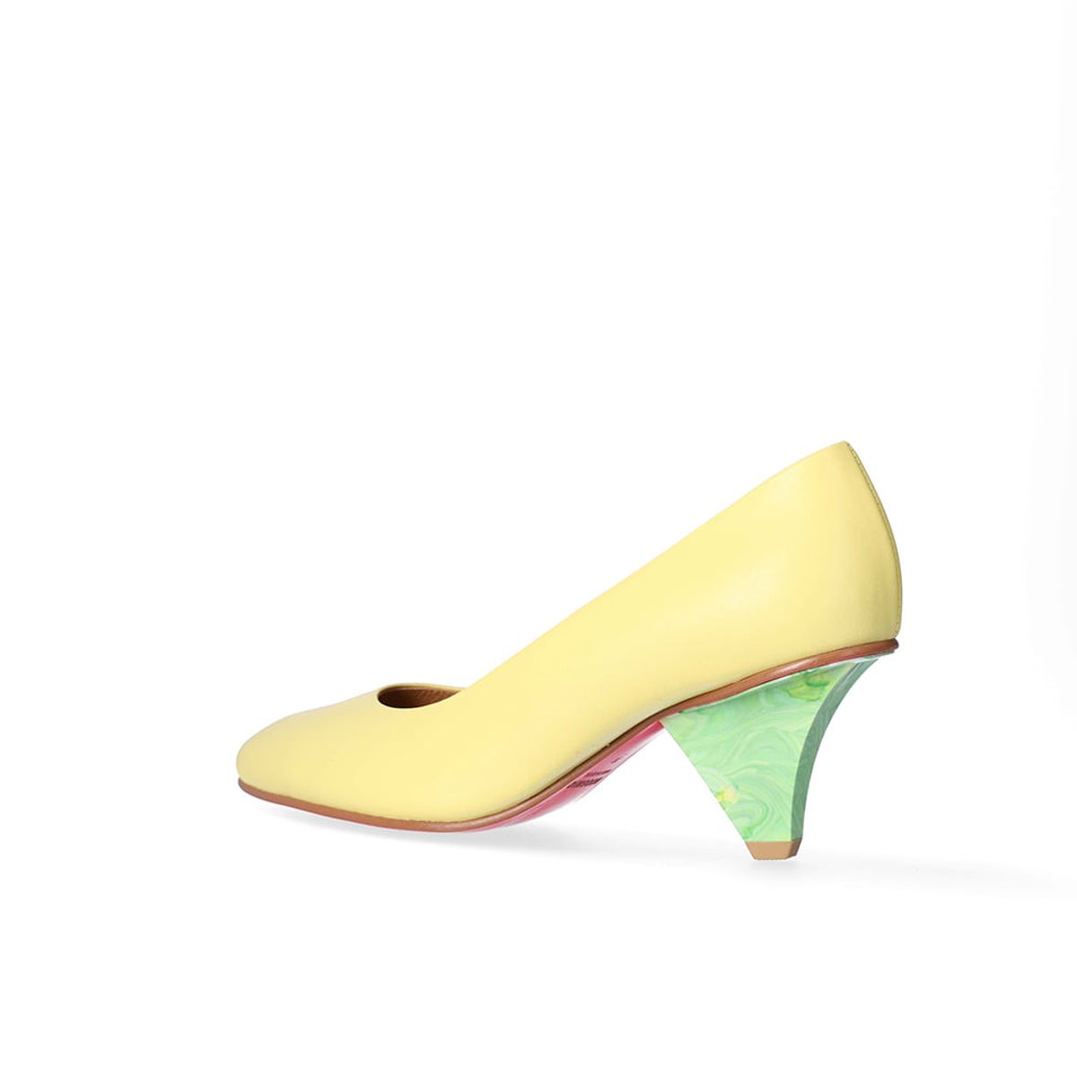 누스미크(NUOSMIQ) PIP Pumps Lemon