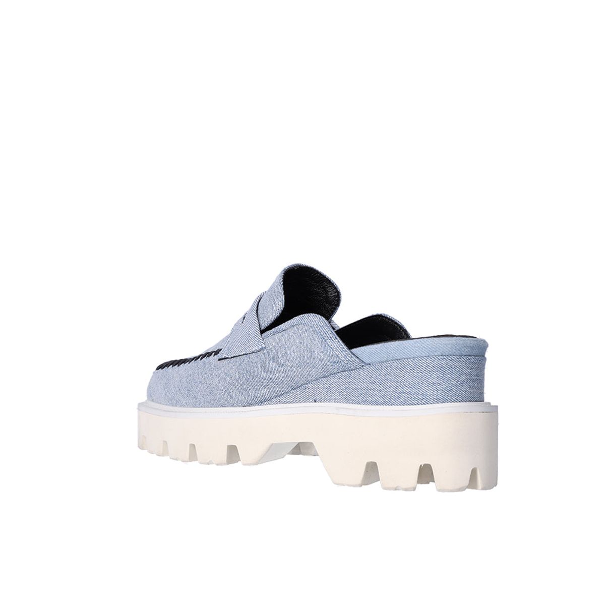 누스미크(NUOSMIQ) PUKA Platform Bloafer Denim