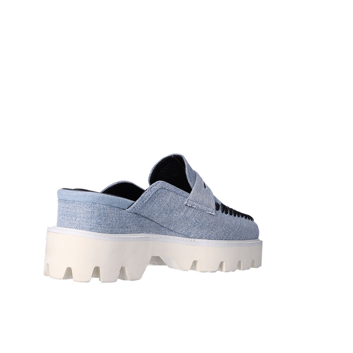 누스미크(NUOSMIQ) PUKA Platform Bloafer Denim