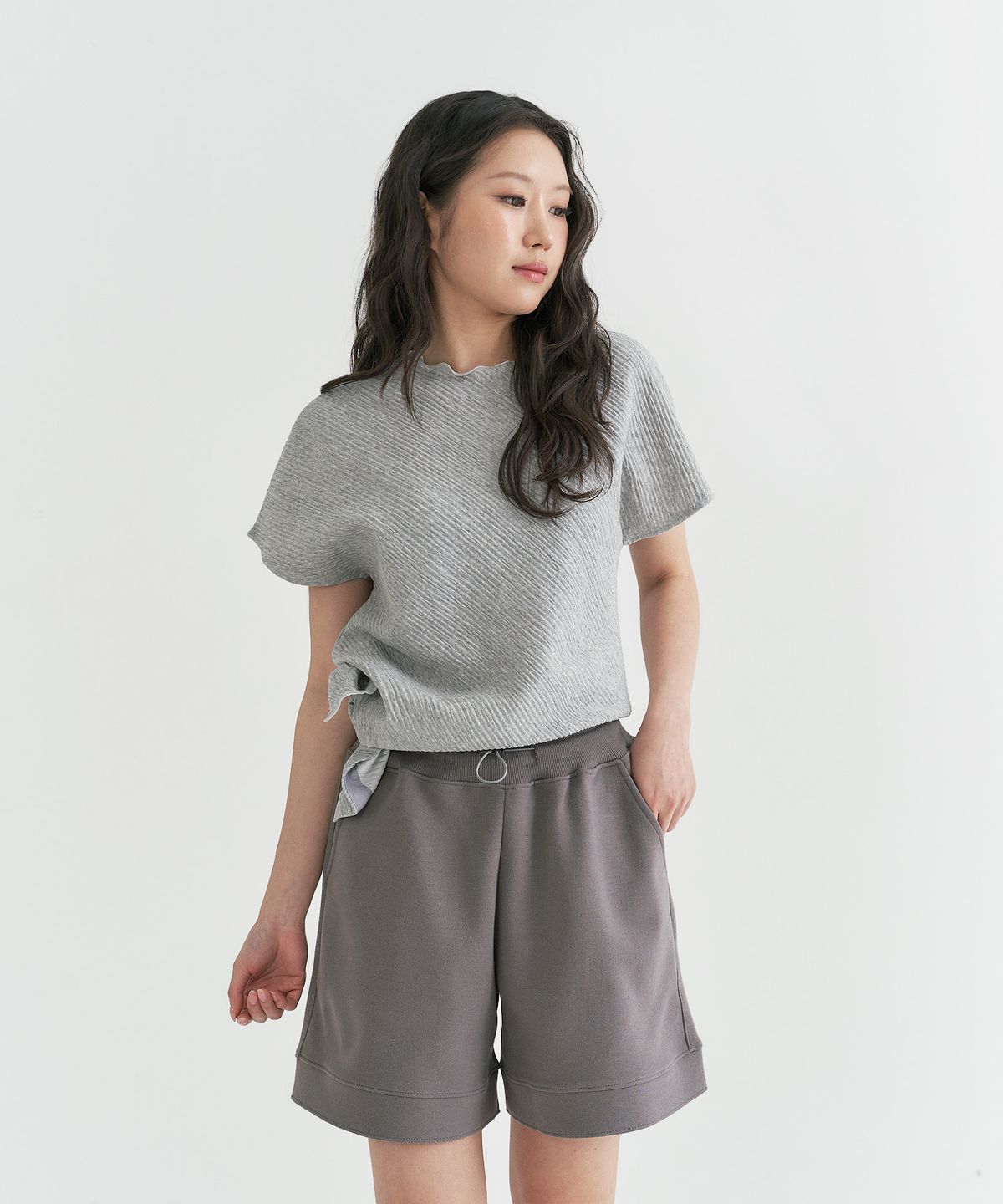 플레이오(PLAYO) 4부팬츠. 2_Dark Gray