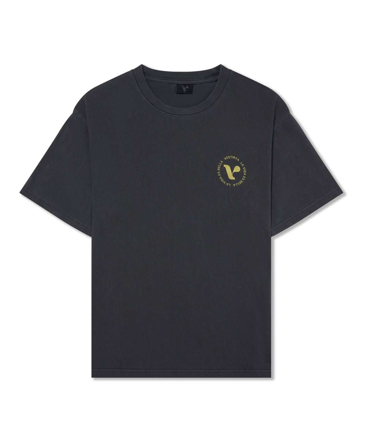 베스티리아(VESTIRYA) Vestirya Essential T-shirts Charcoal
