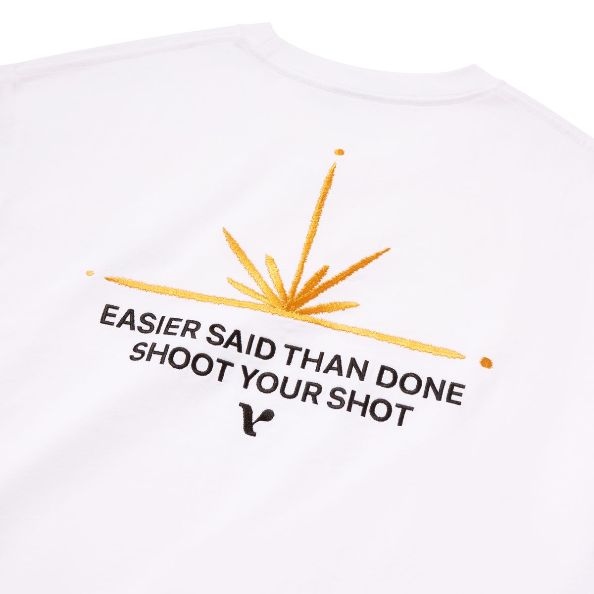 베스티리아(VESTIRYA) Solar back Grahpic T-shirts White
