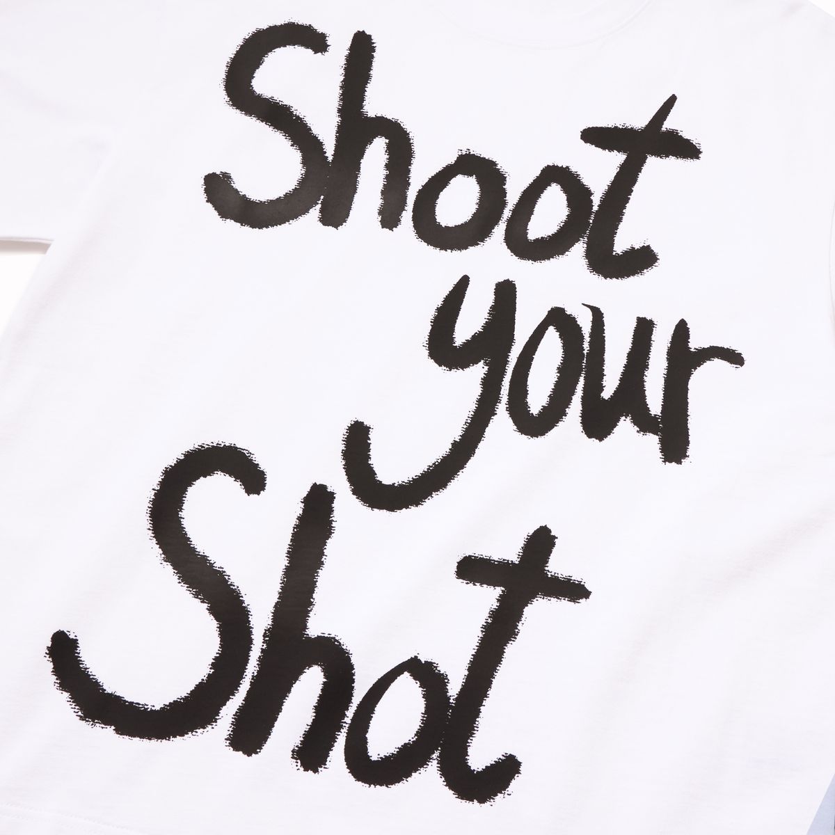 베스티리아(VESTIRYA) Shoot Your Shot T-shirts White