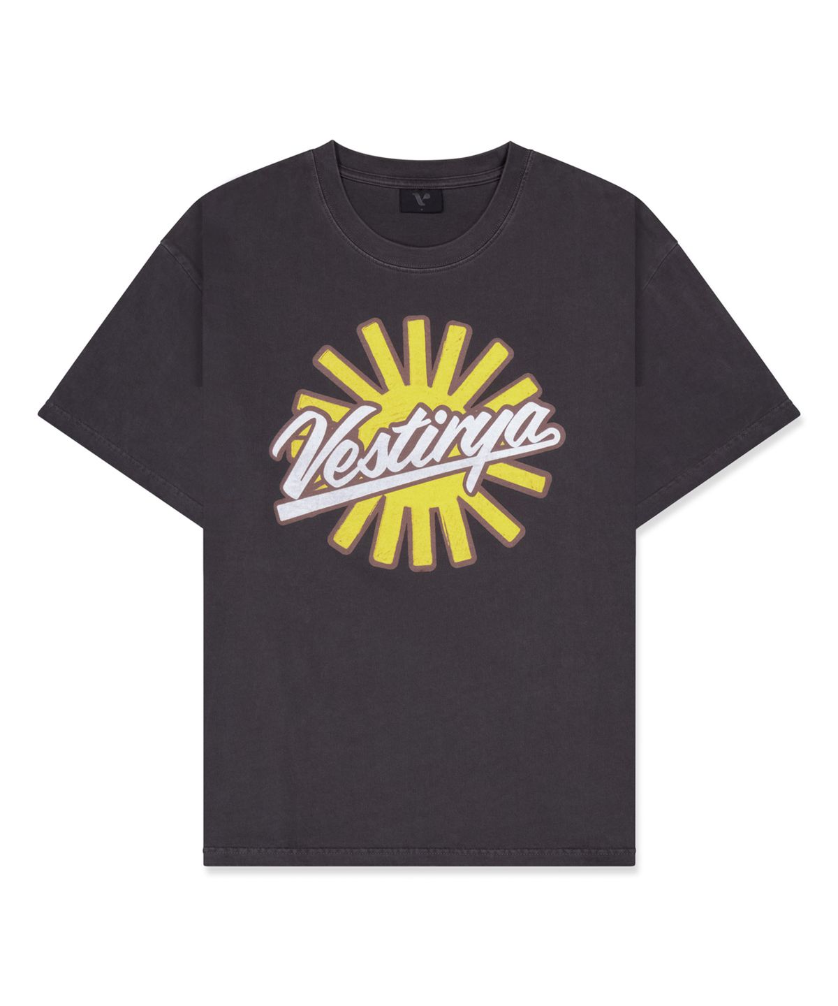 베스티리아(VESTIRYA) Sunbeam Logo T-shirts Charcoal
