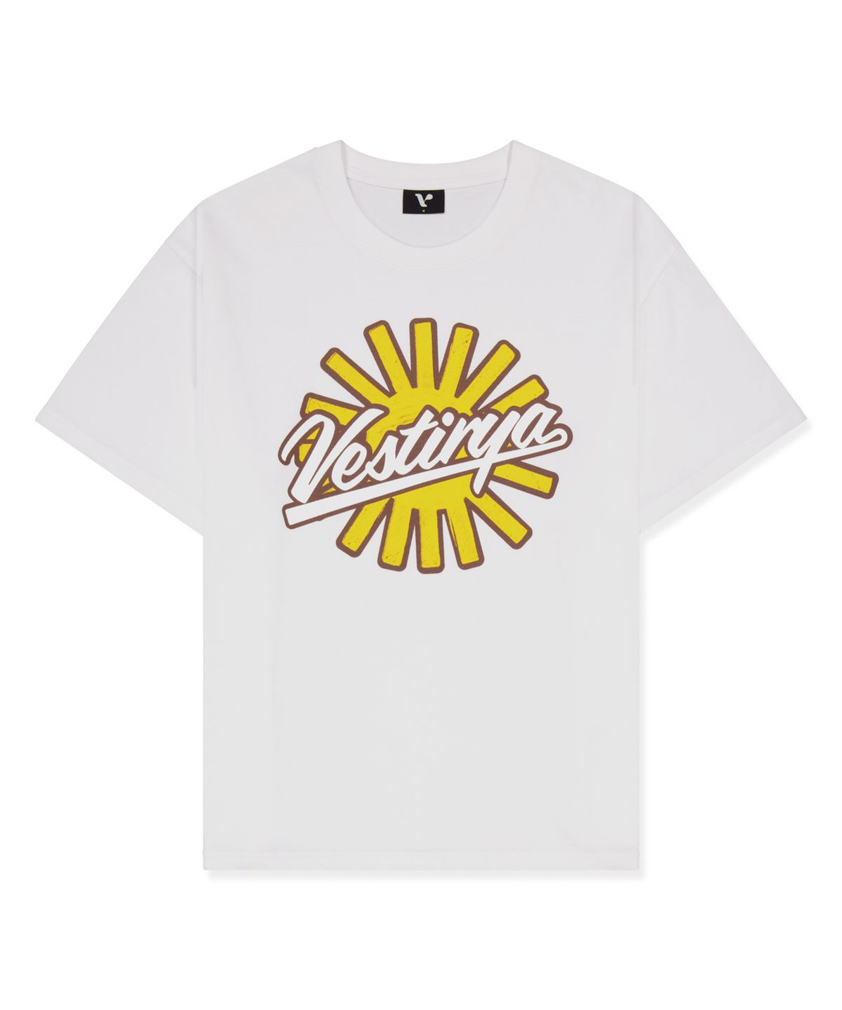 베스티리아(VESTIRYA) Sunbeam Logo T-shirts White