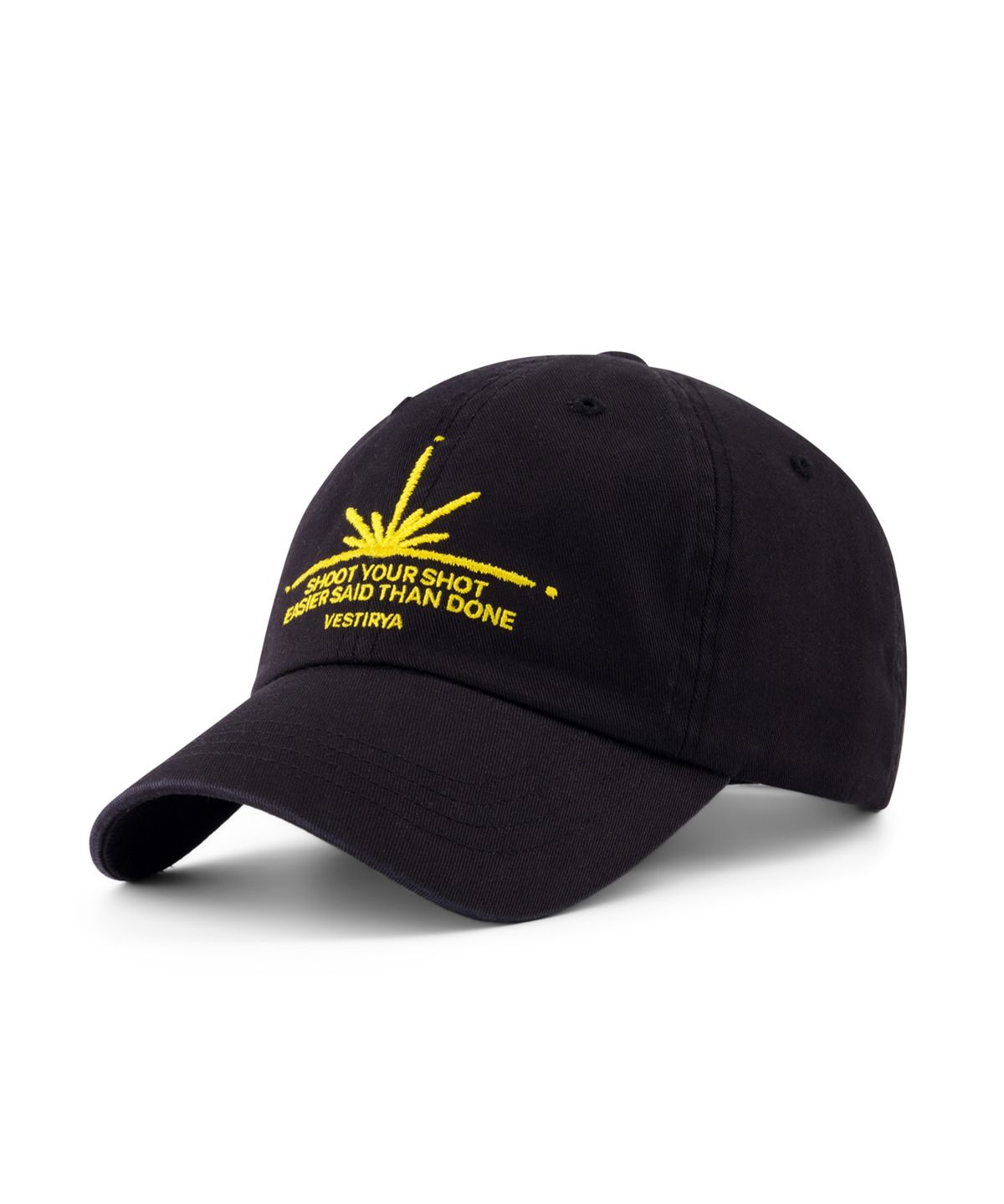 베스티리아(VESTIRYA) Solar Grahpic Ball Cap Black