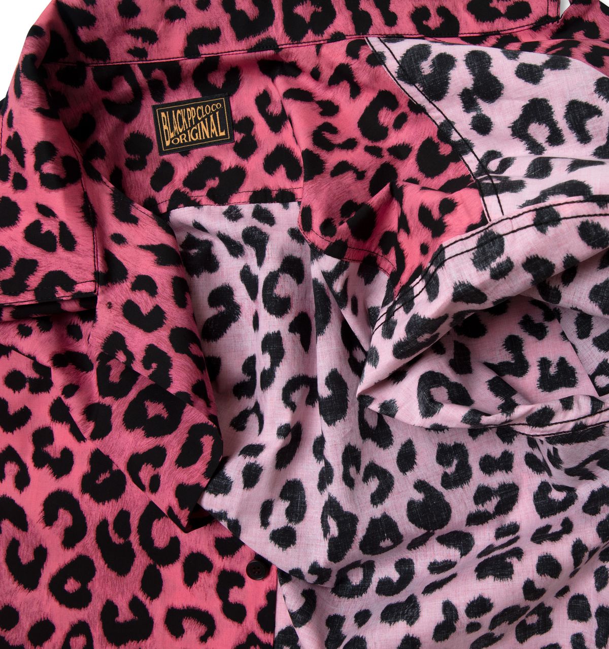 블랙피피(BLACKPP) BLACKPP Leopard Open Collar Shirt