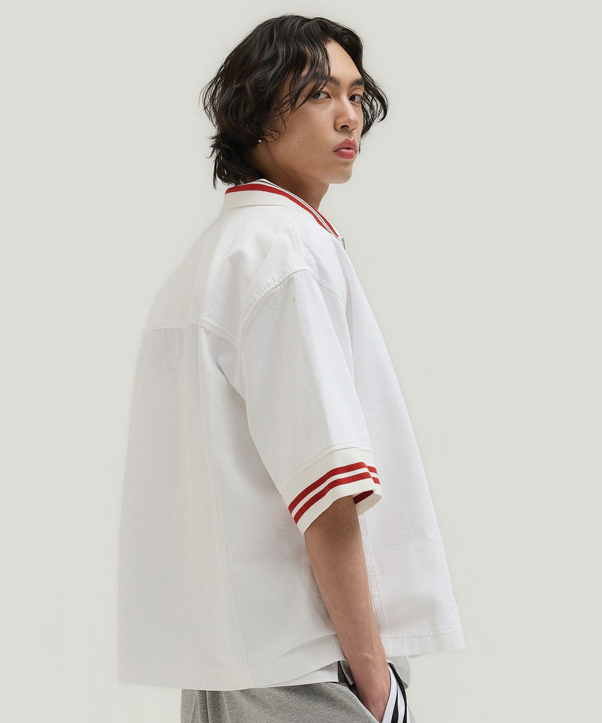 툴룬즈브릭(TOULN BRICK) TB-NO.2 카라집업반팔셔츠(E5910G2301)