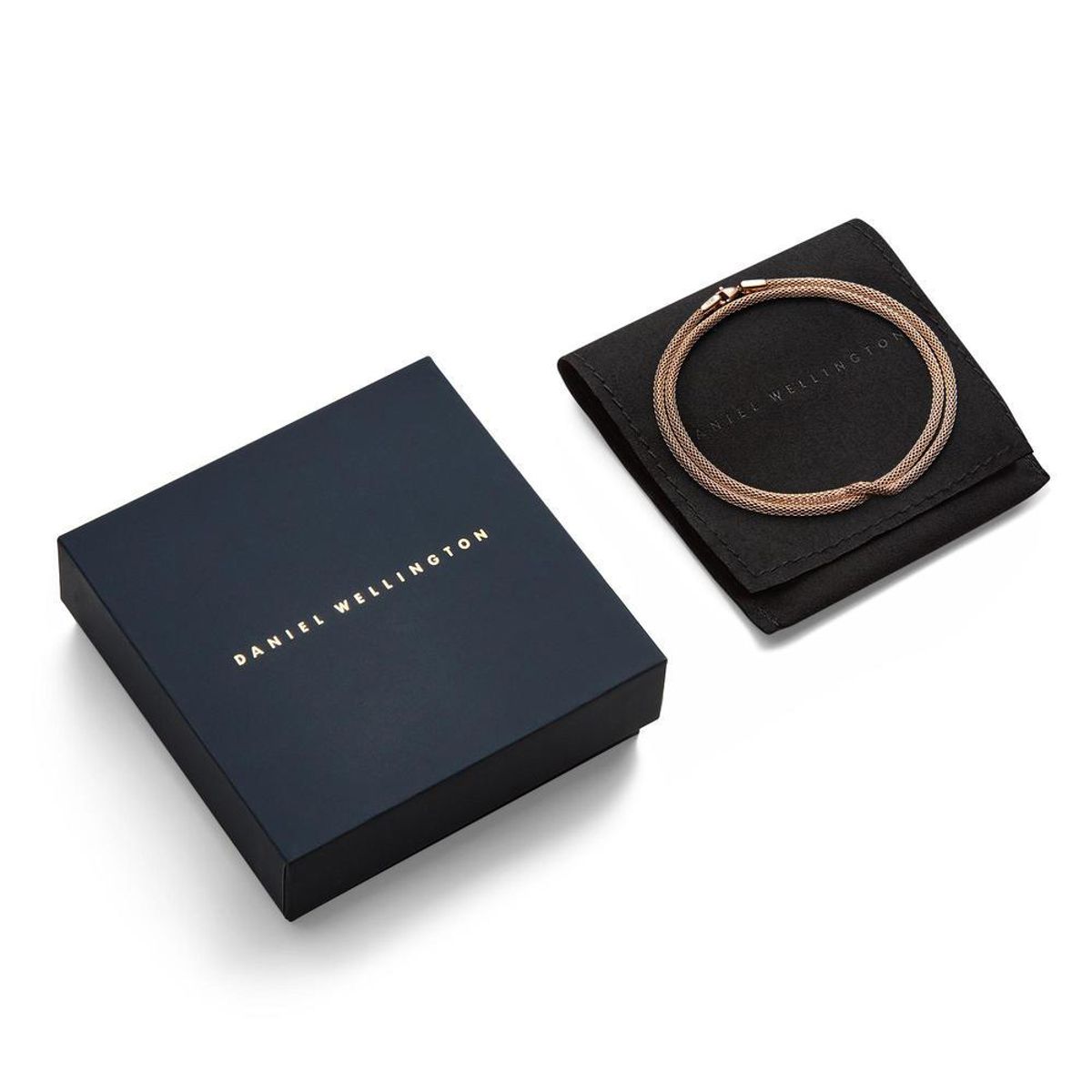 다니엘 웰링턴(DANIEL WELLINGTON) TIDE MESH NECKLACE 2.8 남성 민자 메시 심플 체인목걸이