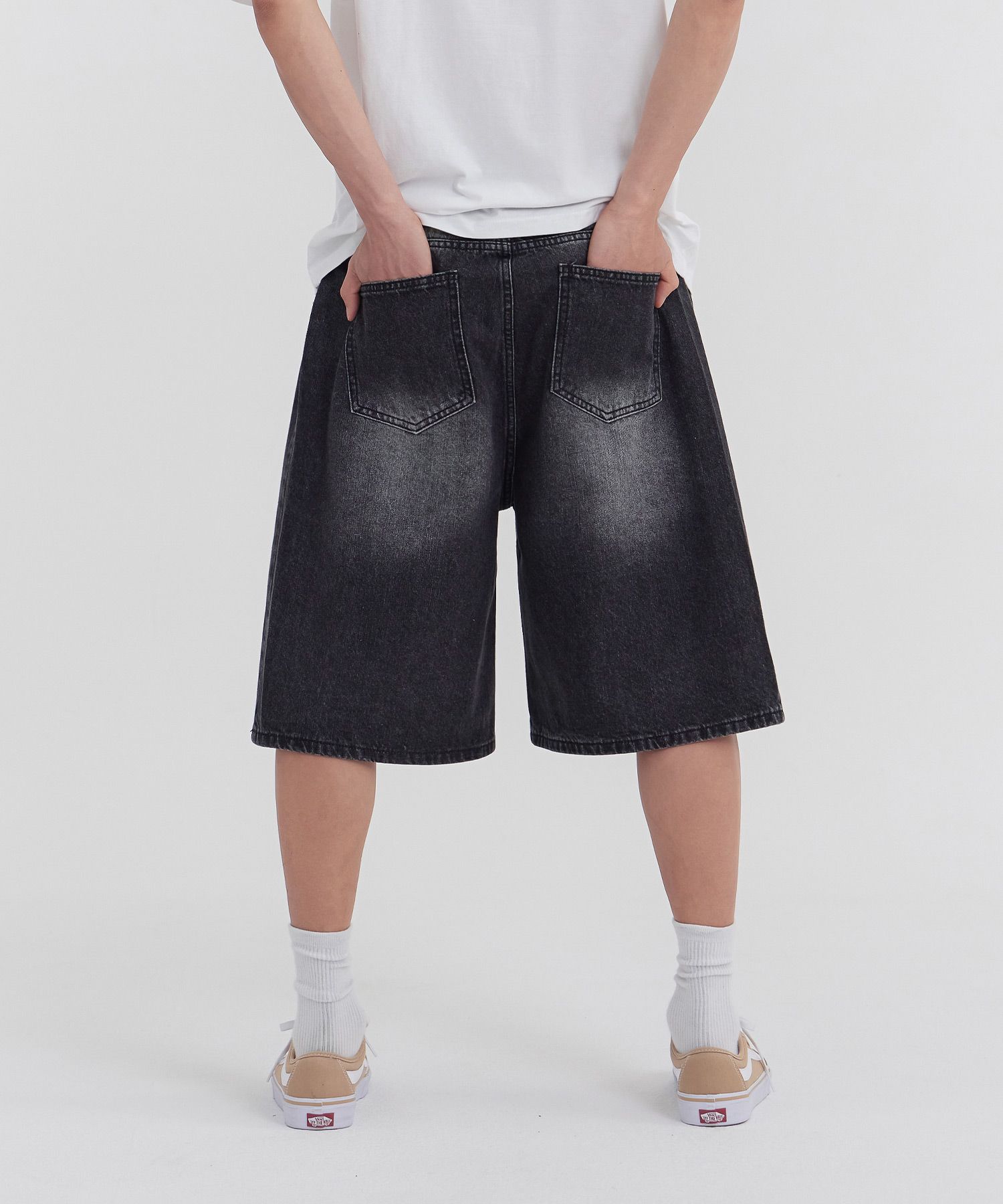 【SATIIIZ】Hoen Suede Pintuck Banding Pants bottoms – Shop And Son