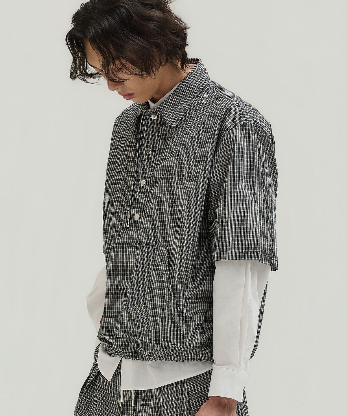 툴룬즈브릭(TOULN BRICK) TB-NO.2 체크 아노락(E5910G3304)