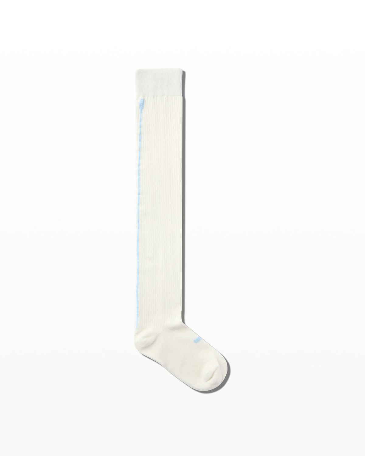 후포(HOOPOE) love sheer over-knee-socks_whisper white