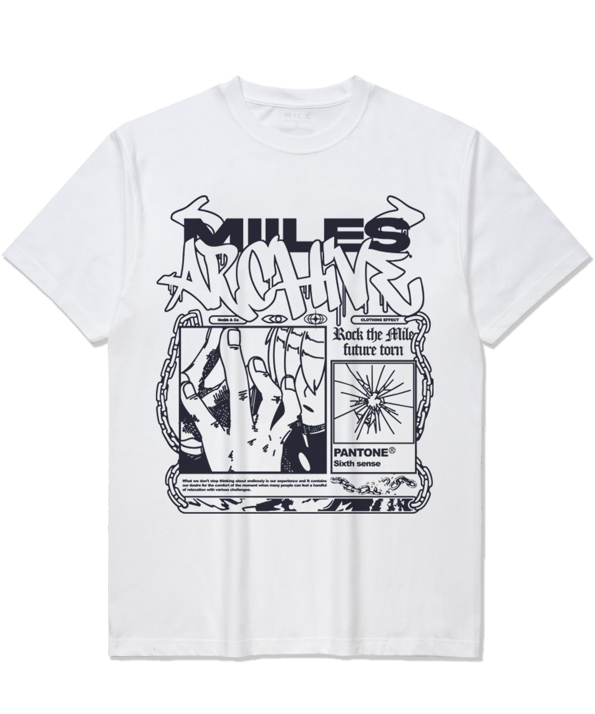 더마일(THEMILE) MILE ARCHIVE CREW [WHITE]