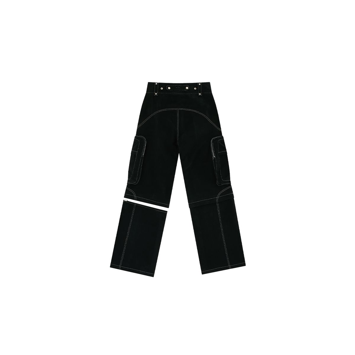 카시코(KASHIKO) Detachable Cargo Pants Black