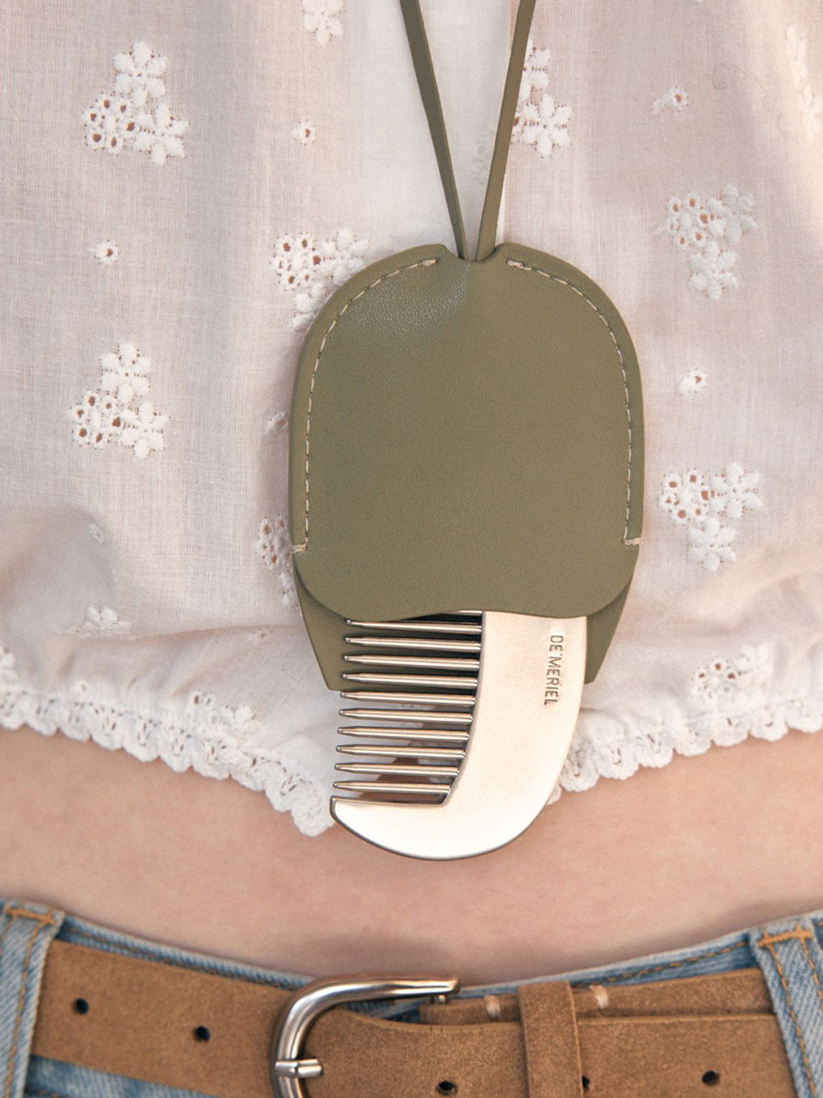 드메리엘(DEMERIEL) Demeriel Metal Hair Comb_4Colors