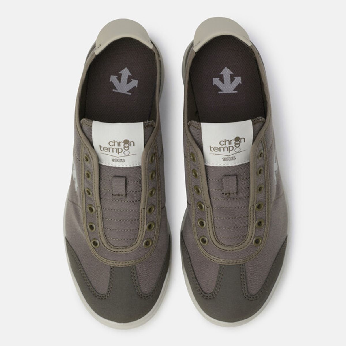 데상트(DESCENTE) 크론템포 슬립온 브라운(SQ323LSN71)