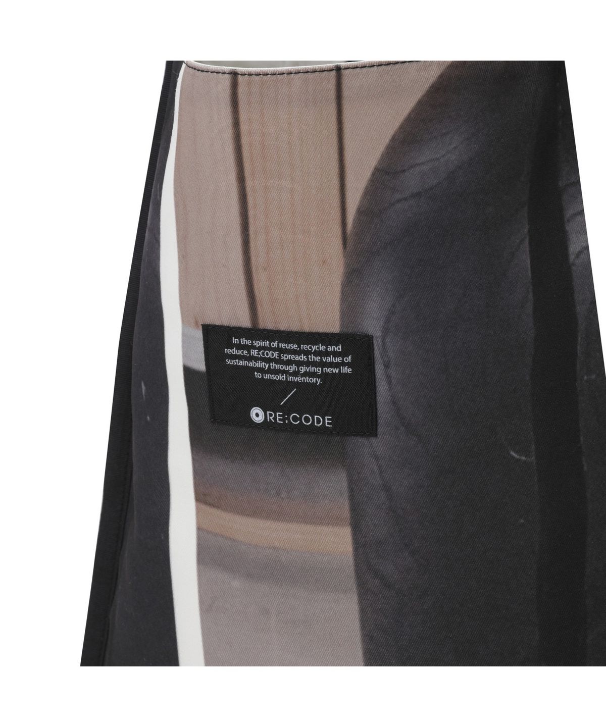 래코드(RECODE) Fluid Printing Reversible Airgag  Bag_RYBAM24810IVX